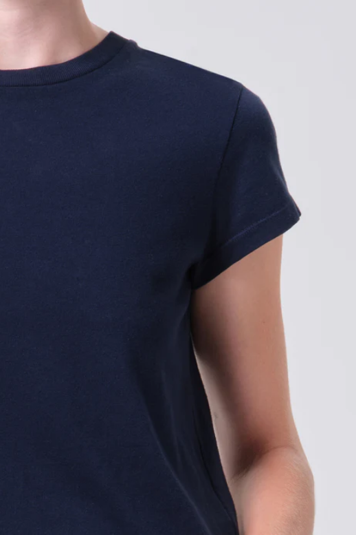 AGOLDE Adine Tee in Navy
