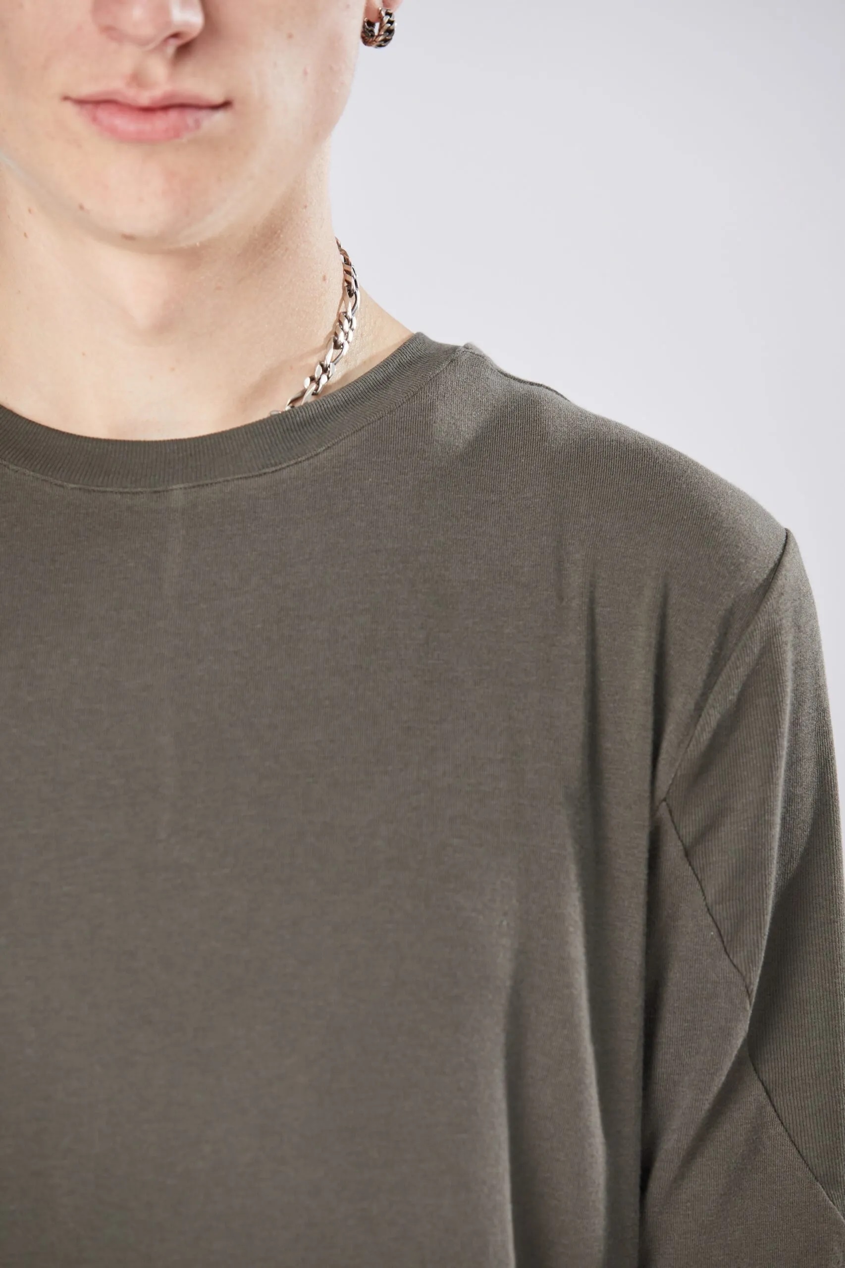 THOM KROM Longsleeve in Ivy Green M