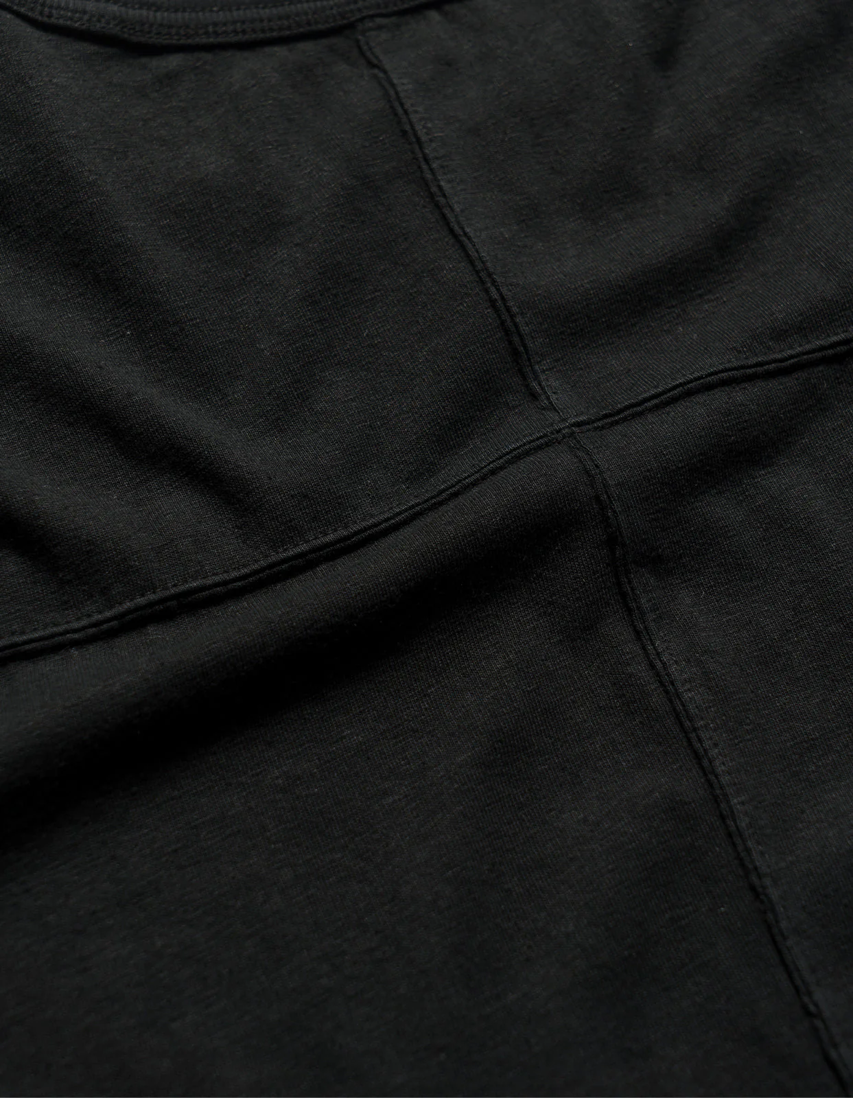 MAHARISHI 5245 Hemp Cross Oversized Longsleeve in Black