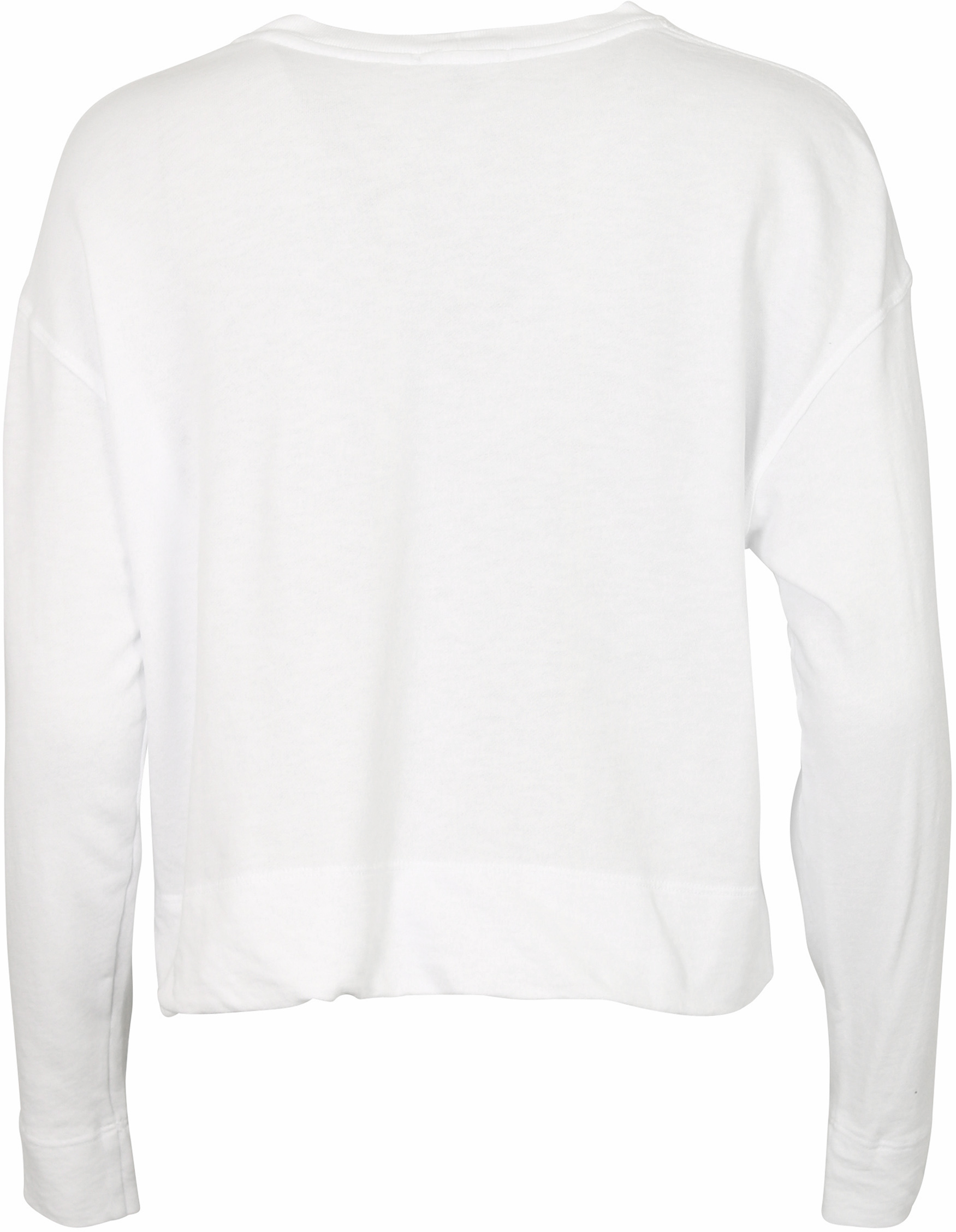 James Perse Relaxed Cropped Sweatshirt White XL