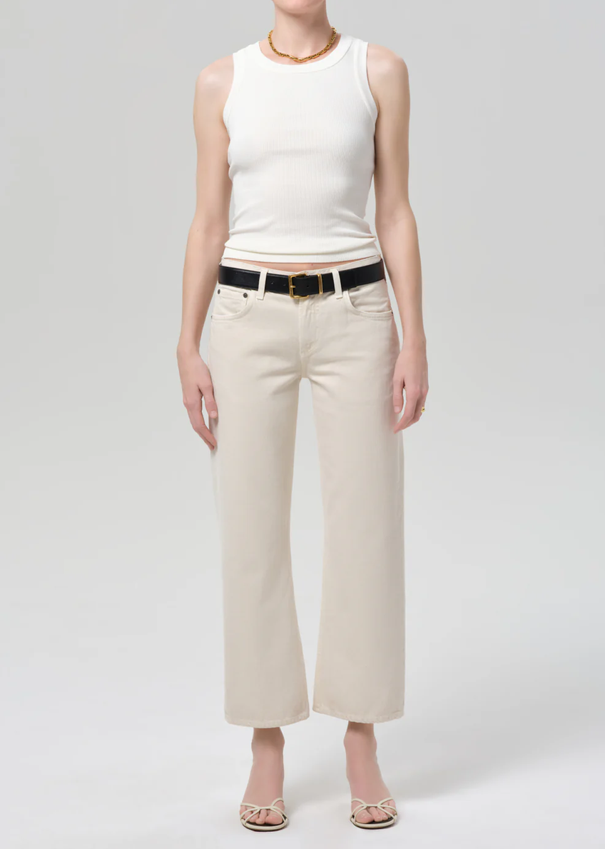 CITIZENS OF HUMANITY Isabel Tank Top in Creme L