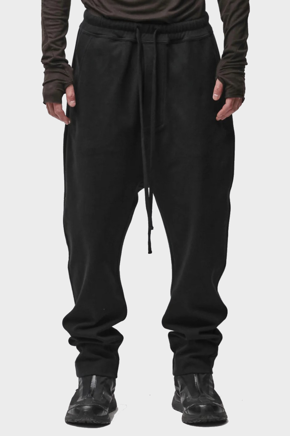THOM KROM Heavy Cotton Sweatpant in Black
