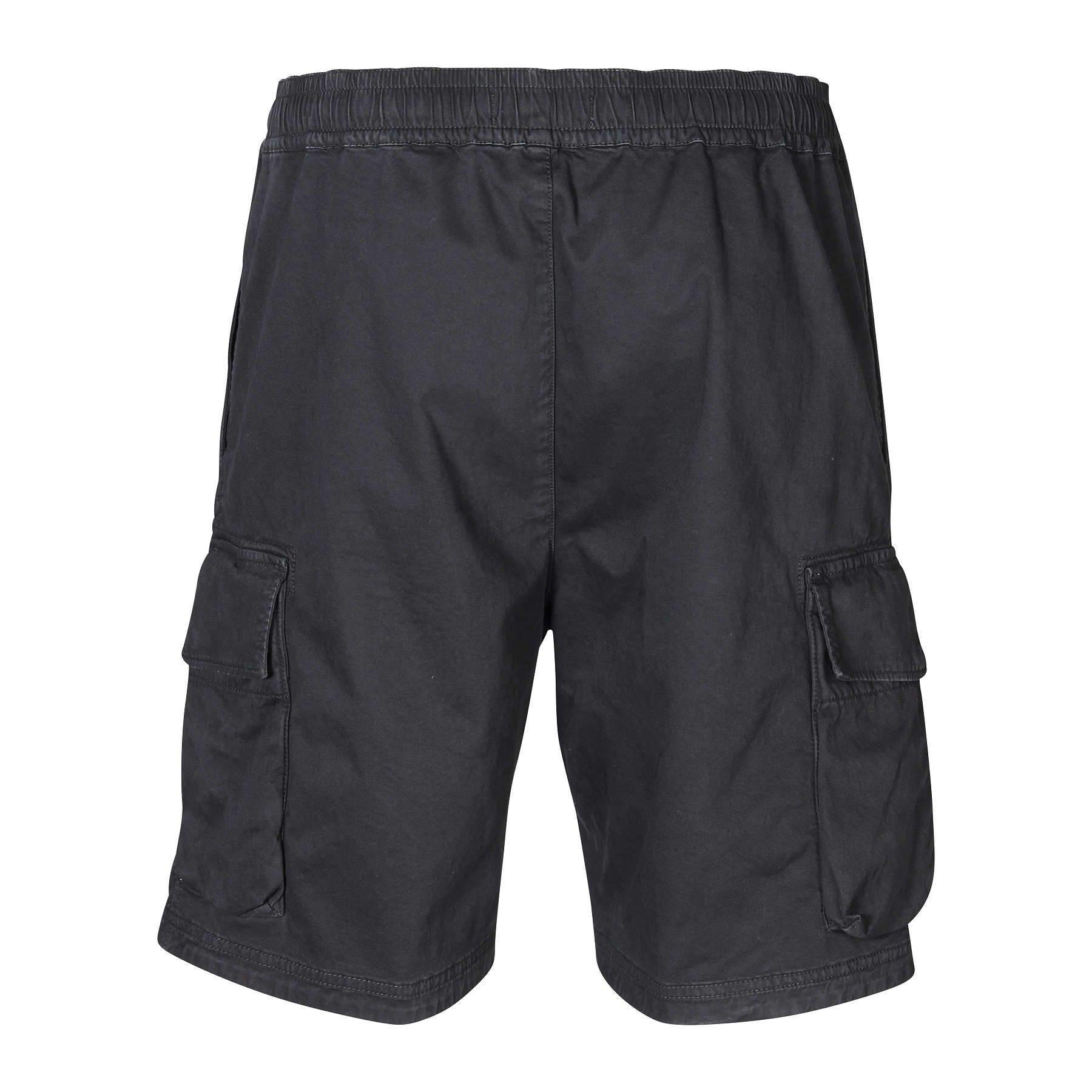 STONE ISLAND Comfort Bermuda Short in Washed Black