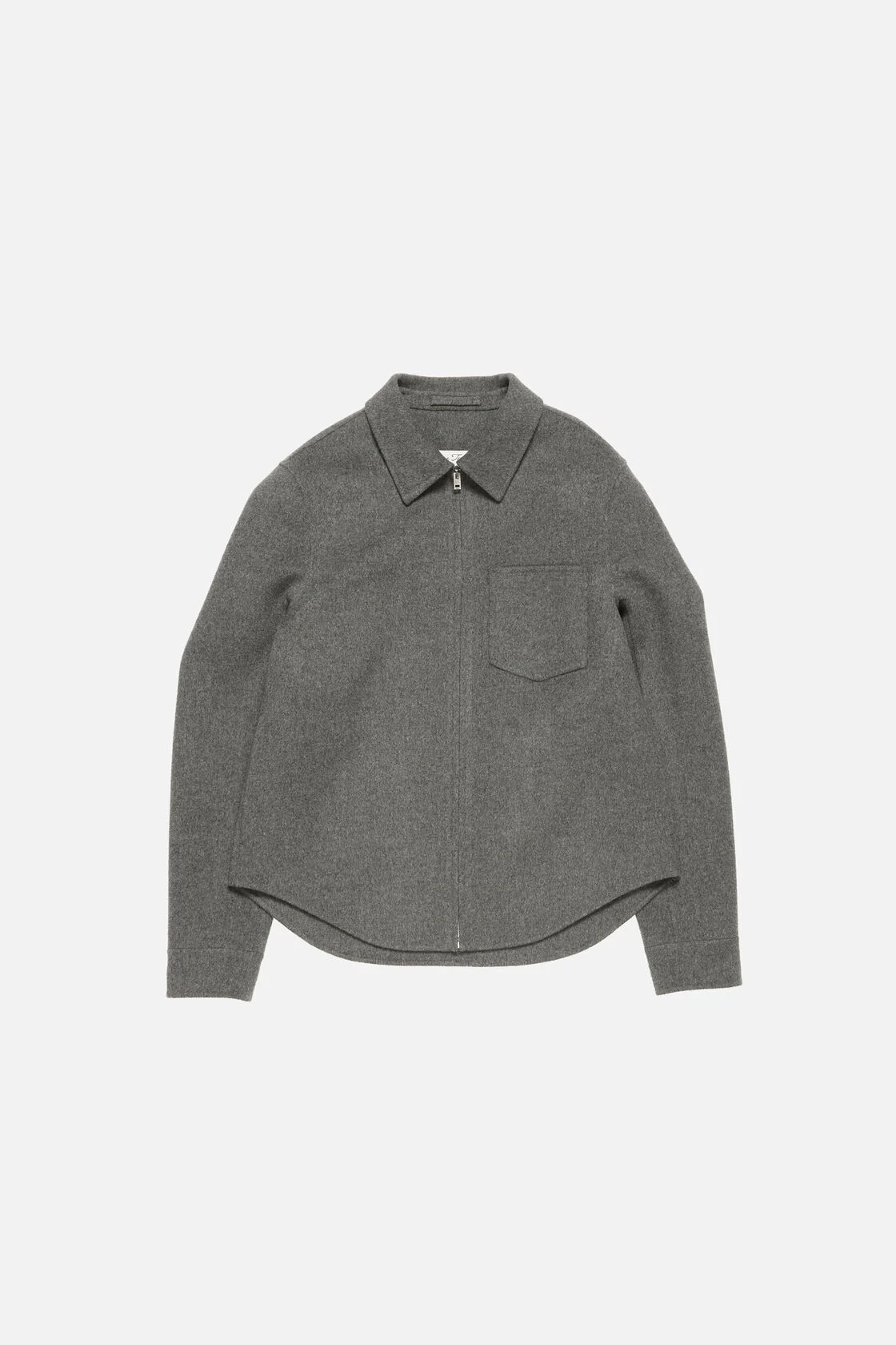 ACNE STUDIOS Wool Jacket in Vintage Grey Melange
