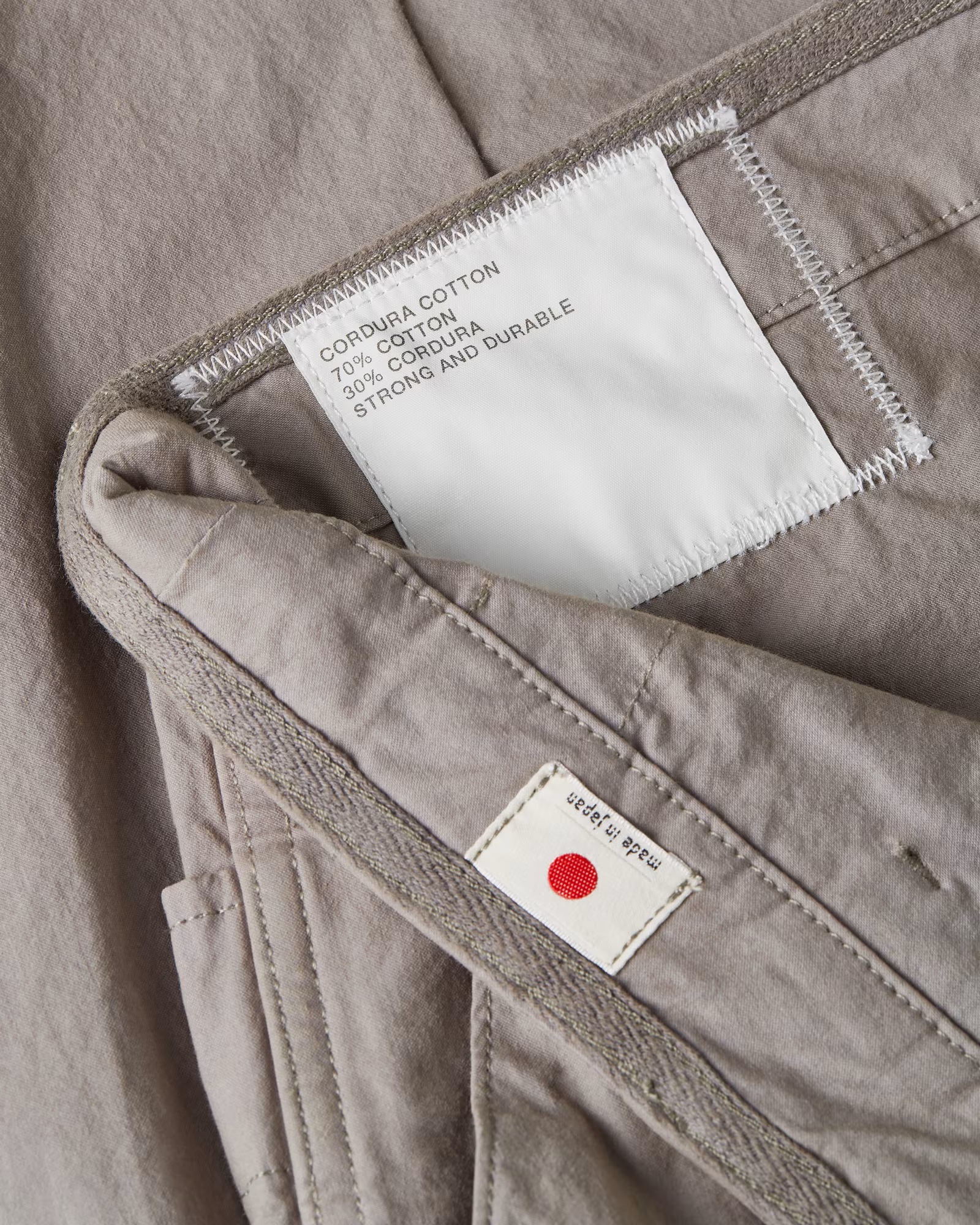 APPLIED ART FORMS Japanese Cargo Pant in Light Charcoal