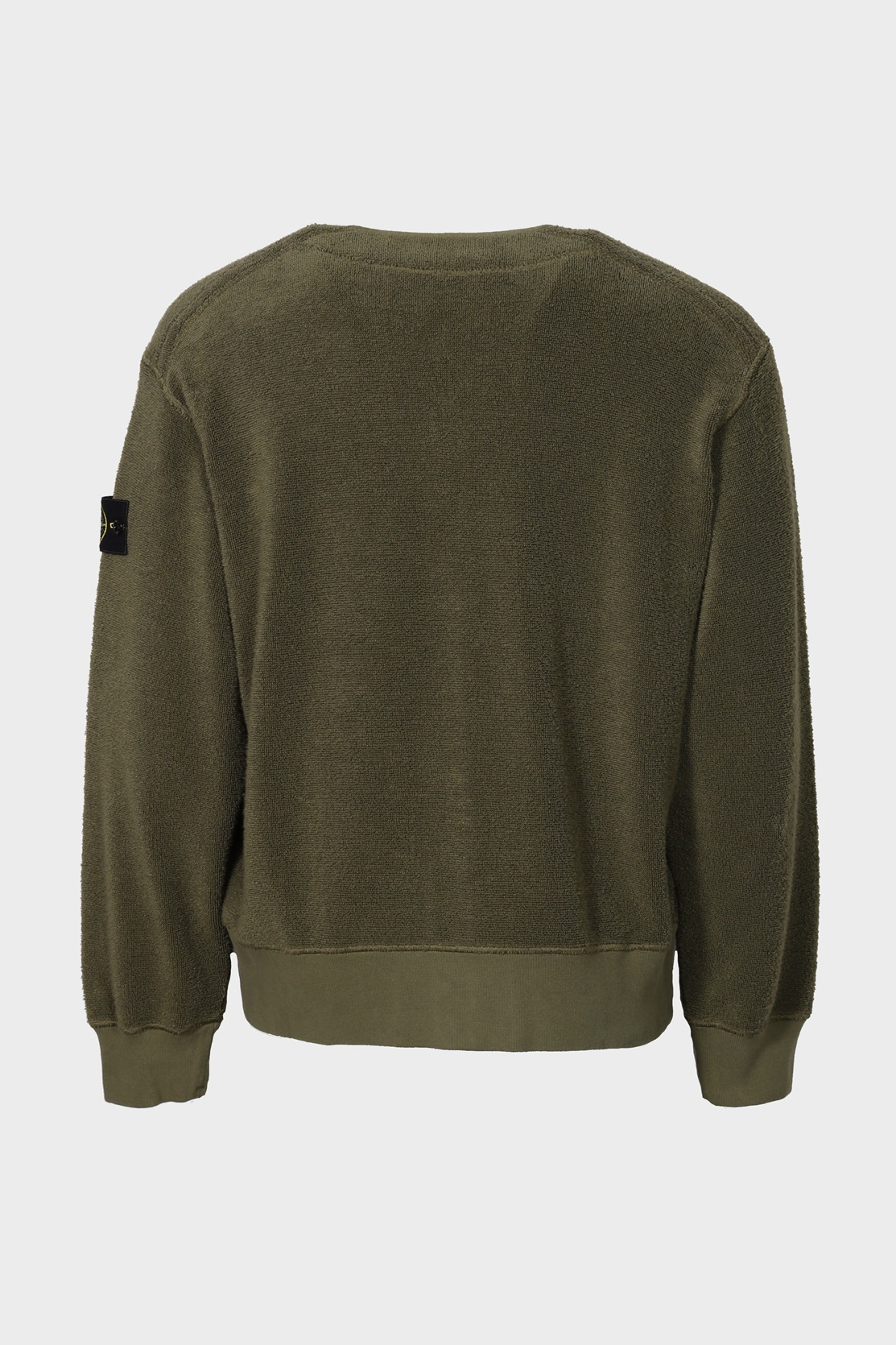 STONE ISLAND Terry Jacket in Olive