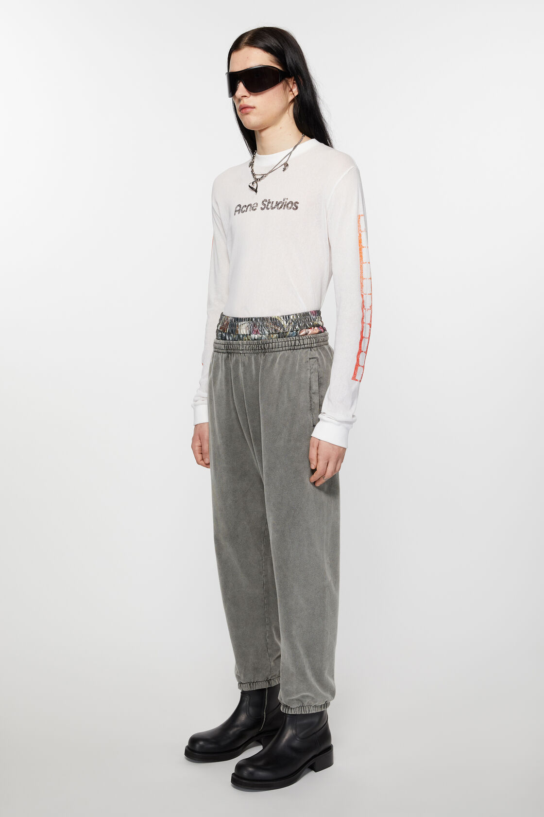 ACNE STUDIOS Vintage Sweatpant in Faded Black XL