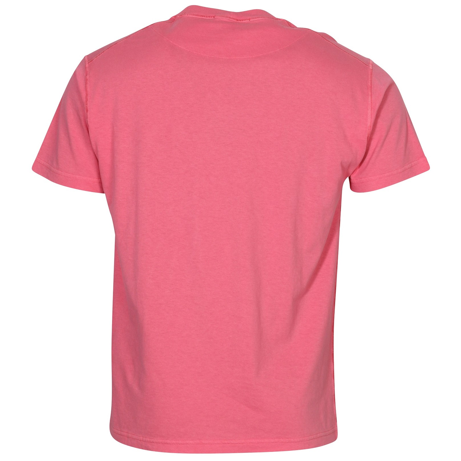 STONE ISLAND Pocket T-Shirt in Washed Fuchsia M