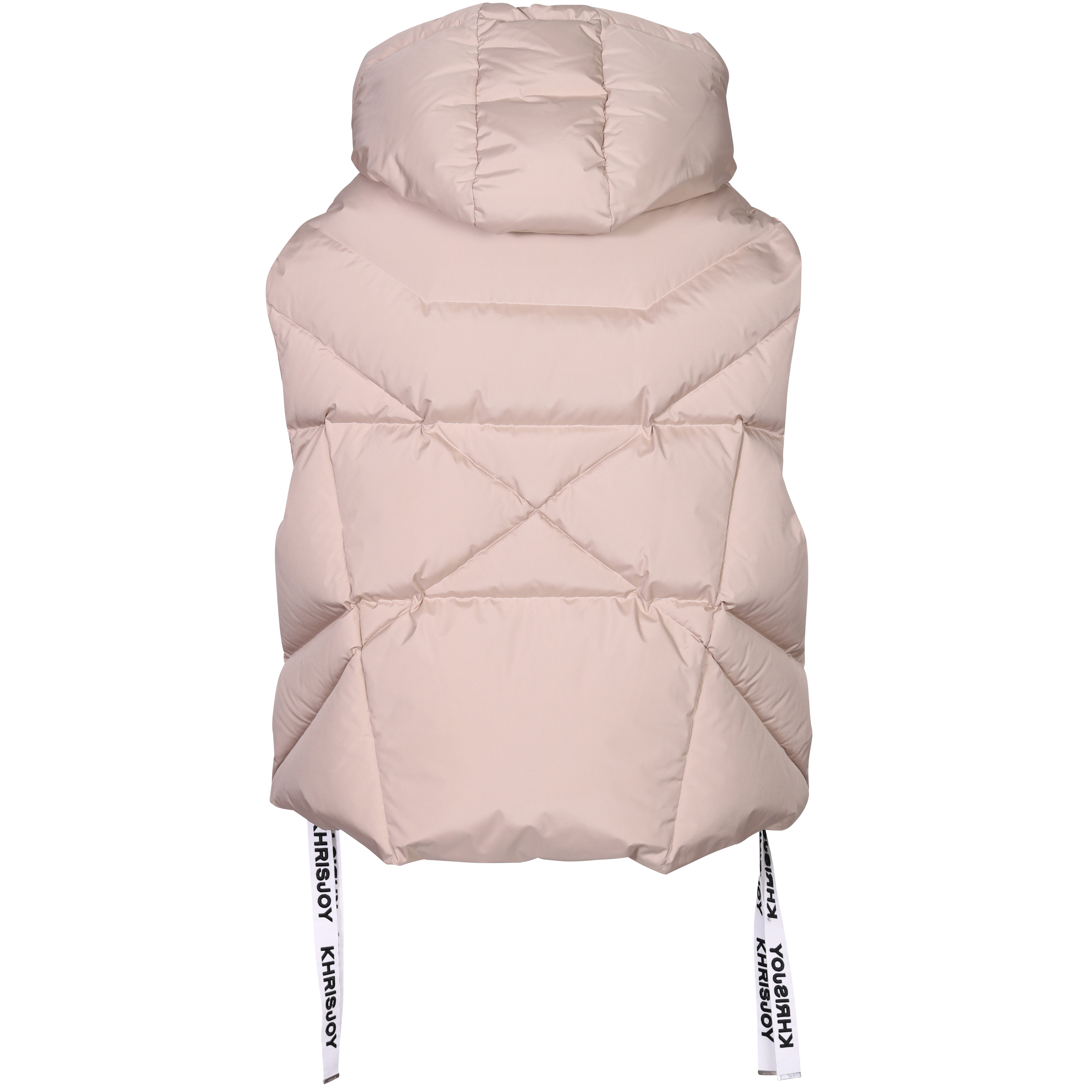Khrisjoy Iconic Puffer Vest in Sand