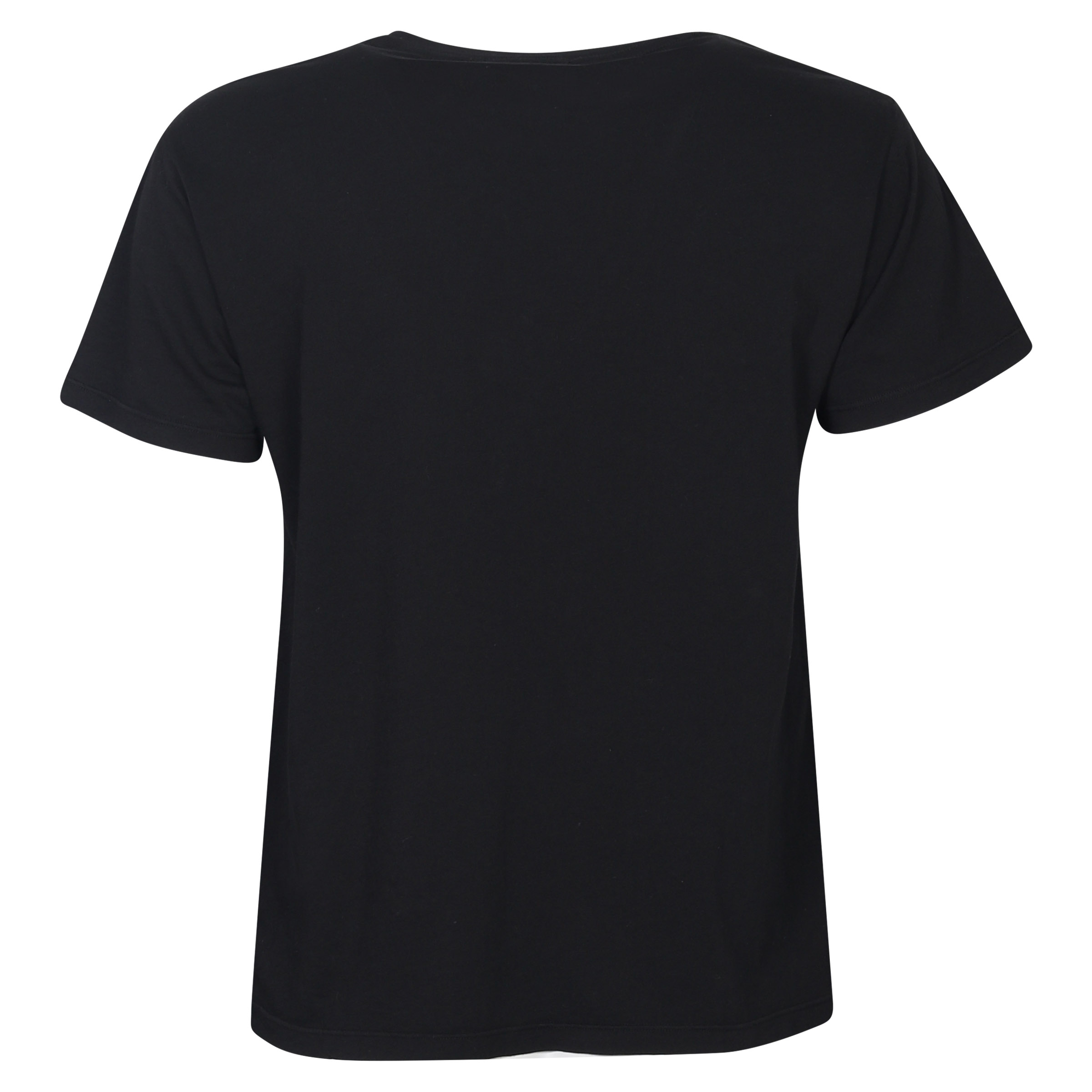 Agolde Crew Neck T-Shirt Rena Black L