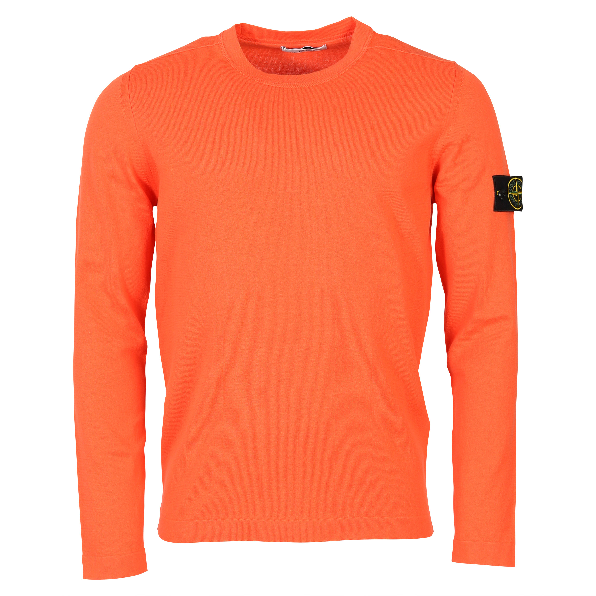 Stone Island Knit Sweater Orange