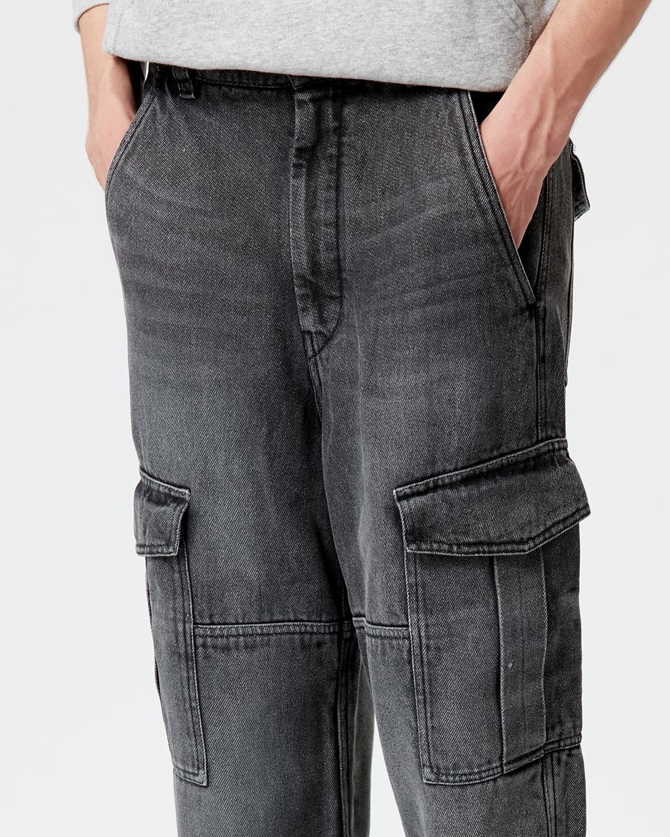 ISABEL MARANT Terence Cargo Pant in Grey M