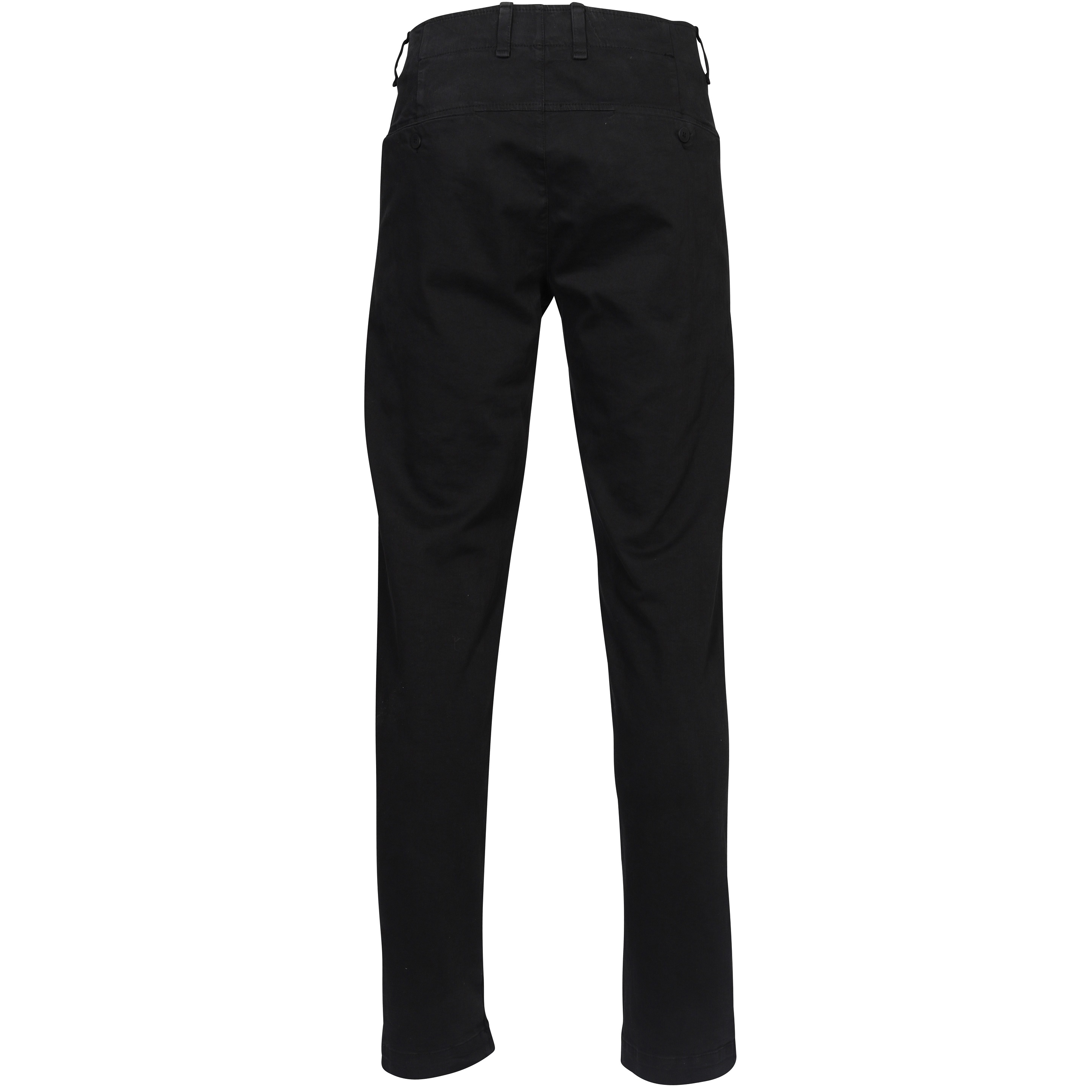 TRANSIT UOMO Cotton Stretch Pant in Black L