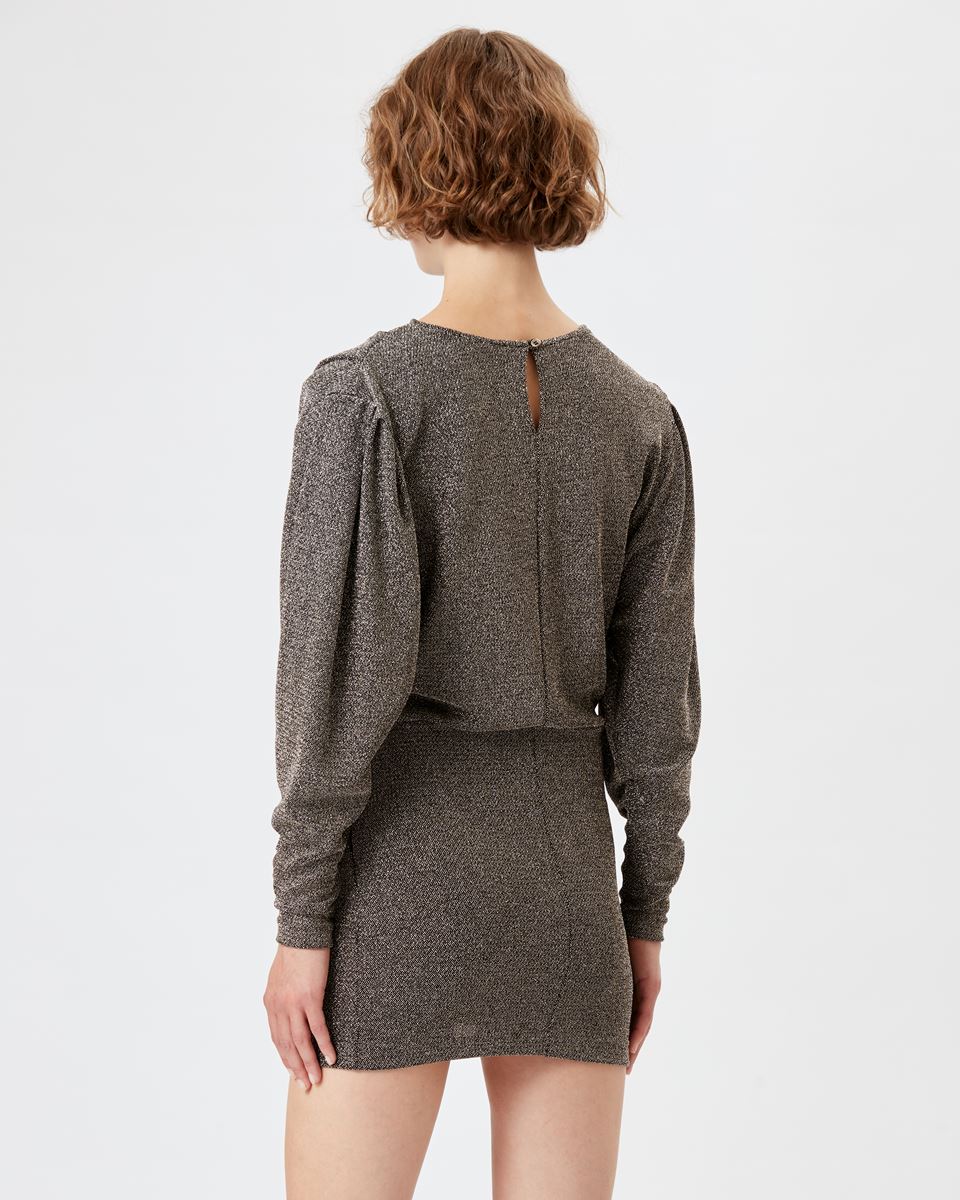 Isabel Marant Étoile Benedicte Dress in Silver