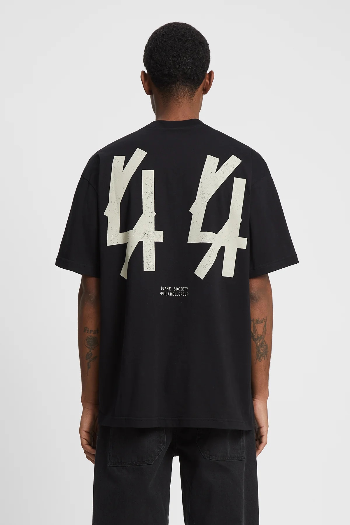 44 LABEL GROUP Backstage T-Shirt in Black XL