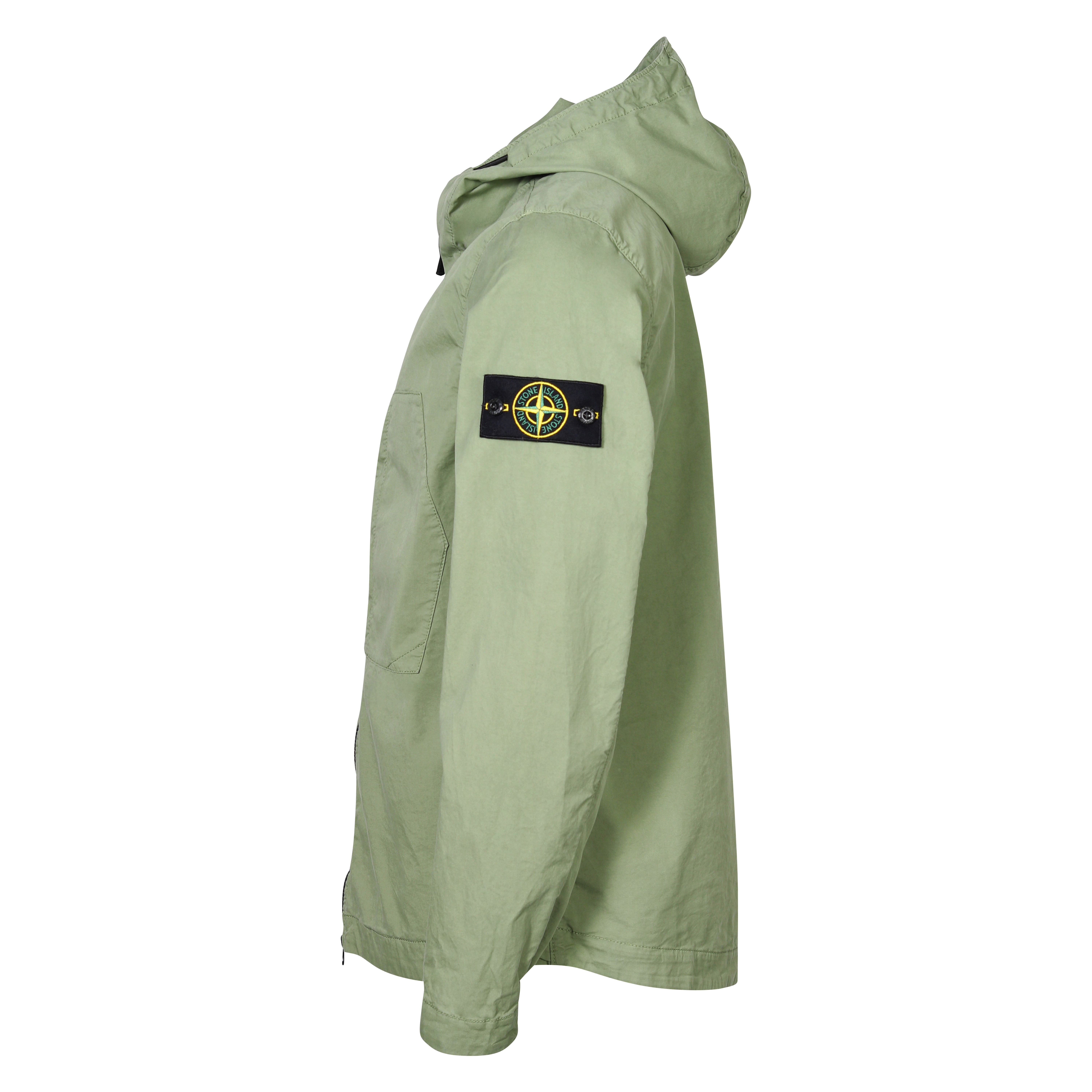 STONE ISLAND Light Cotton Jacket in Sage XXL