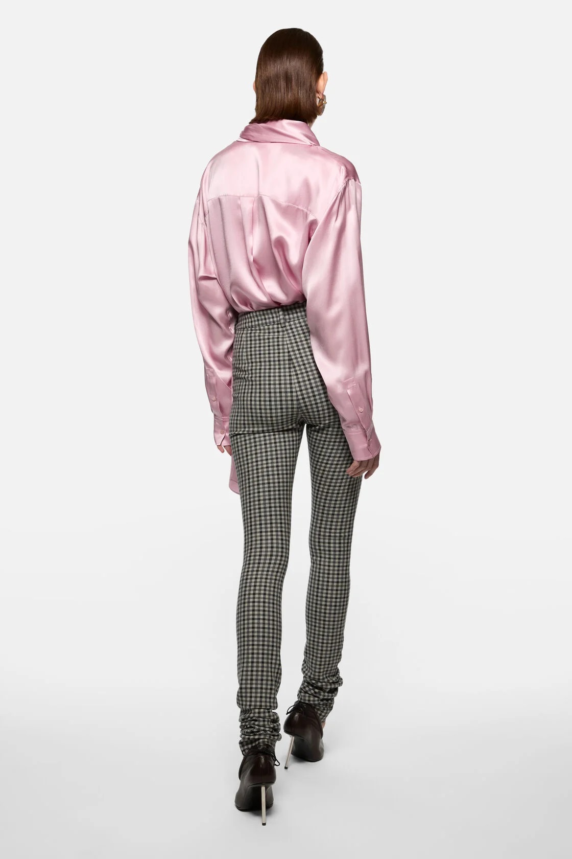 ACNE STUDIOS Satin Blouse in Pink