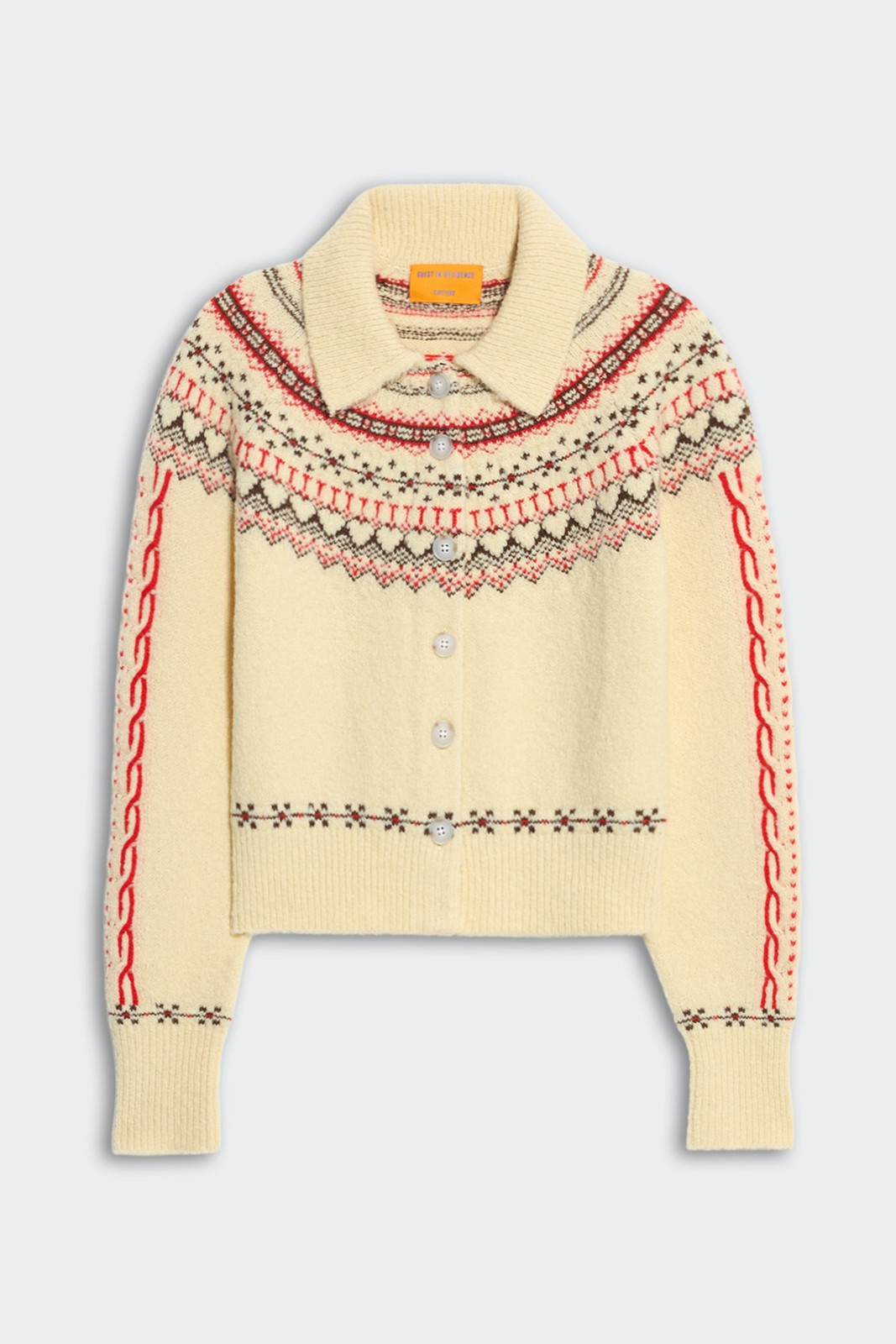 GUEST IN RESIDENCE Cloud Chalet Knit Sweater in Mist