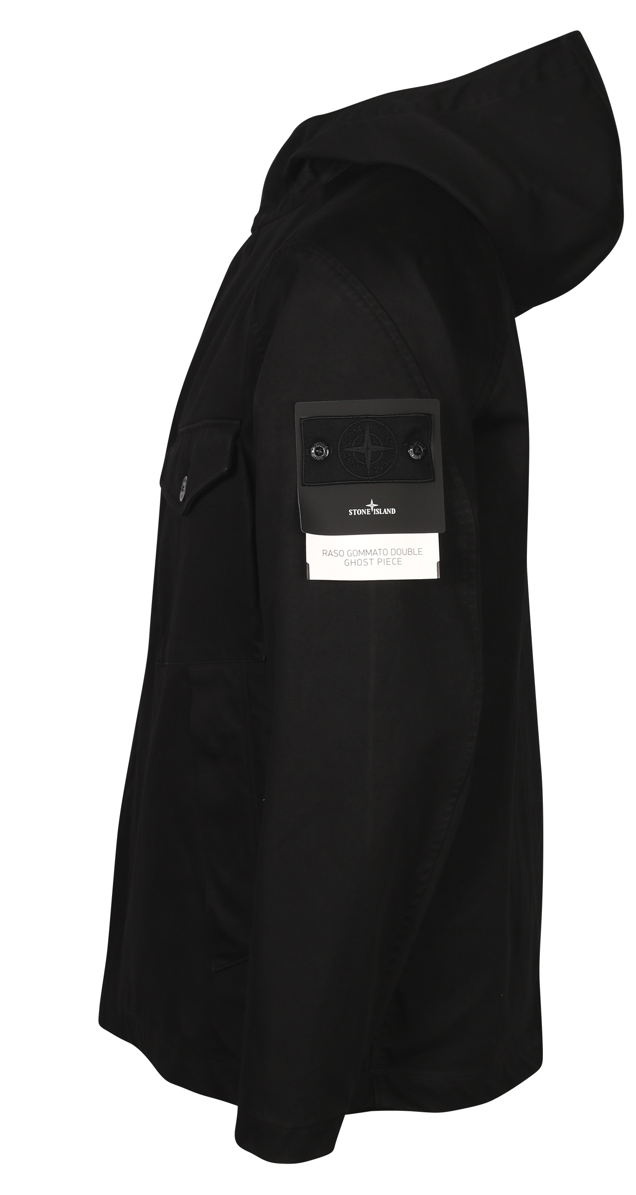 Stone Island Ghostpiece Heavy Cotton Jacket Black