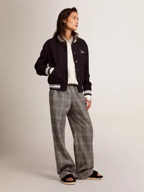 Golden Goose Jogging Pants Price of Wales Wool IT 44 / EU 38