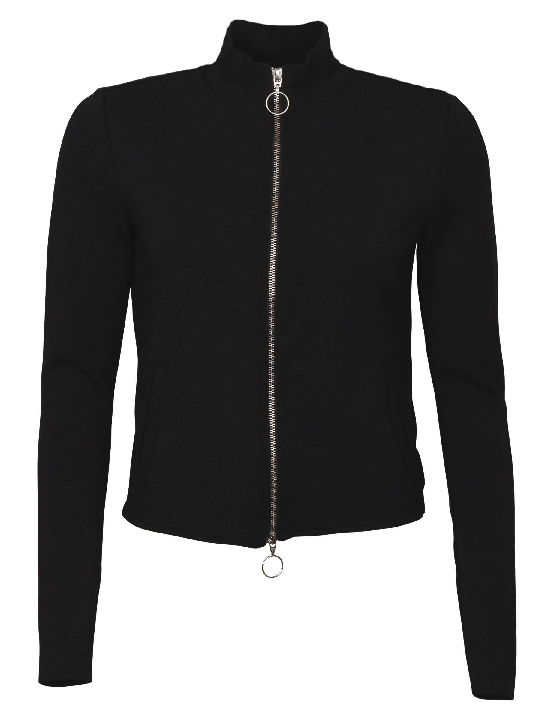 Thom Krom Sweat Zipjacket Black