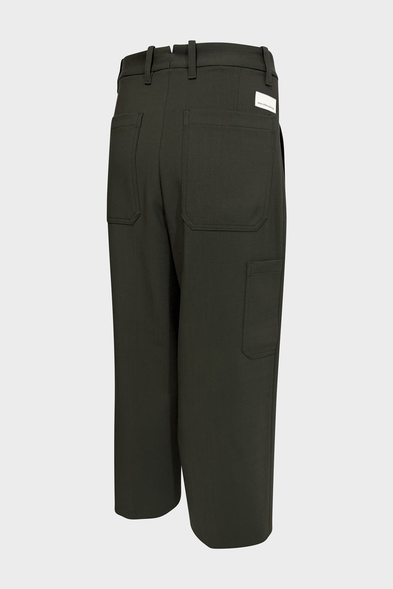 NINE:INTHE:MORNING Carpenter Chino Pant in Olive