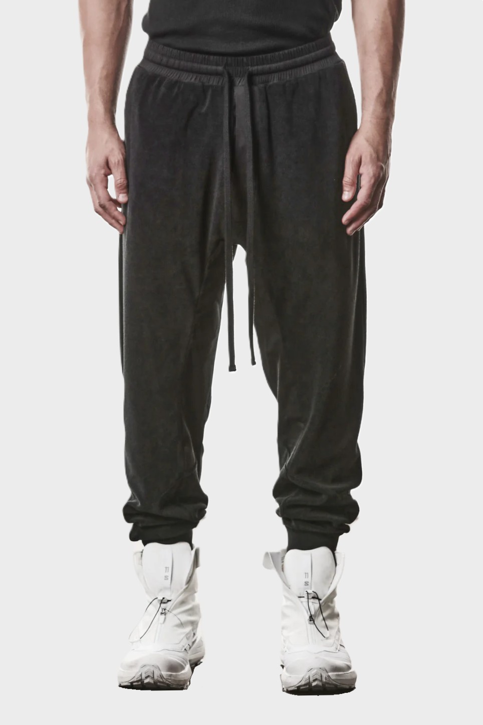 THOM KROM Terry Sweatpant in Black