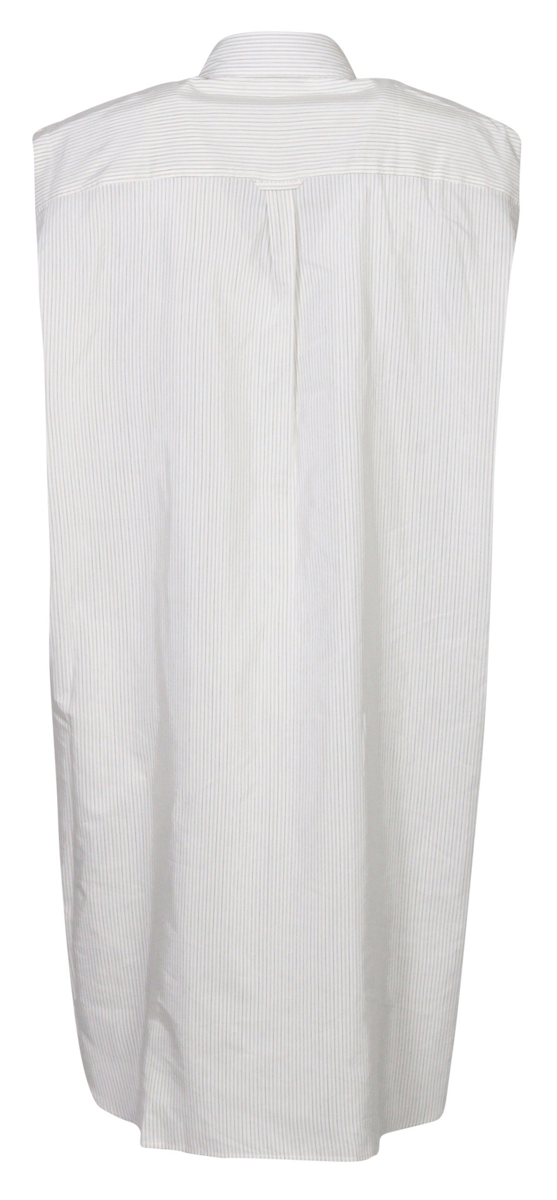 Acne Studios Dress Devora Cotton Stripe White/Beige 34