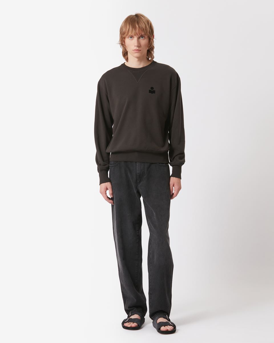 ISABEL MARANT Mike Sweatshirt in Faded Black L