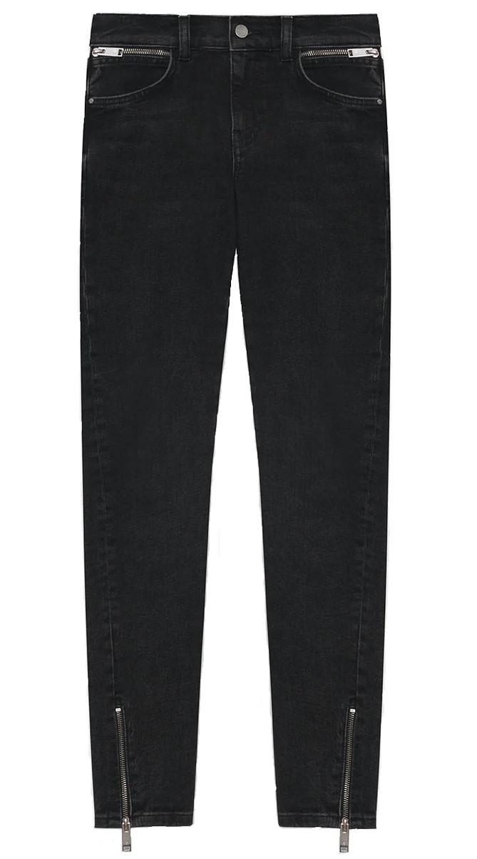 ANINE BING Jax Jeans in Smoke Black