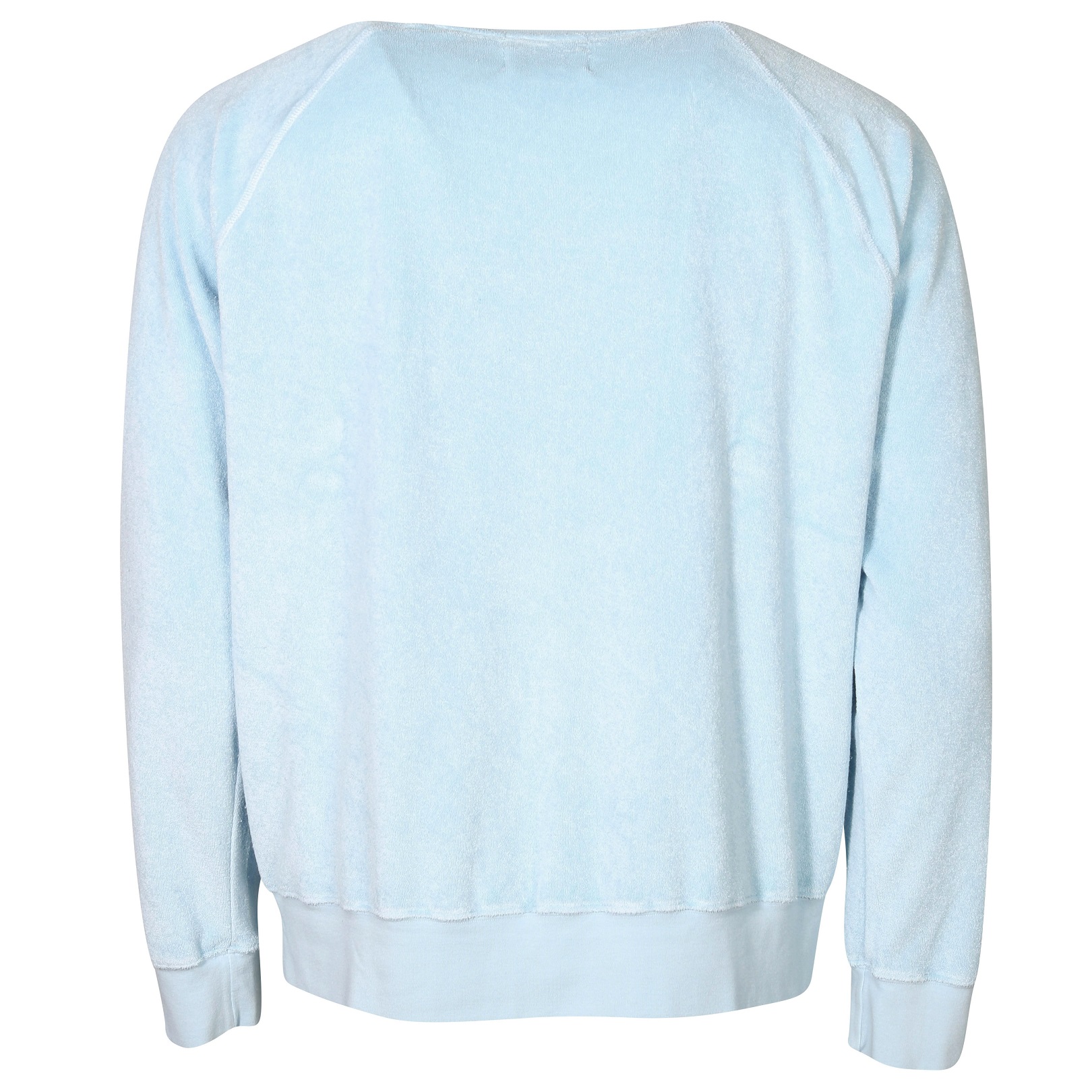 JASPER LOS ANGELES Terry Crewneck Sweatshirt Sunset in Sky Blue M