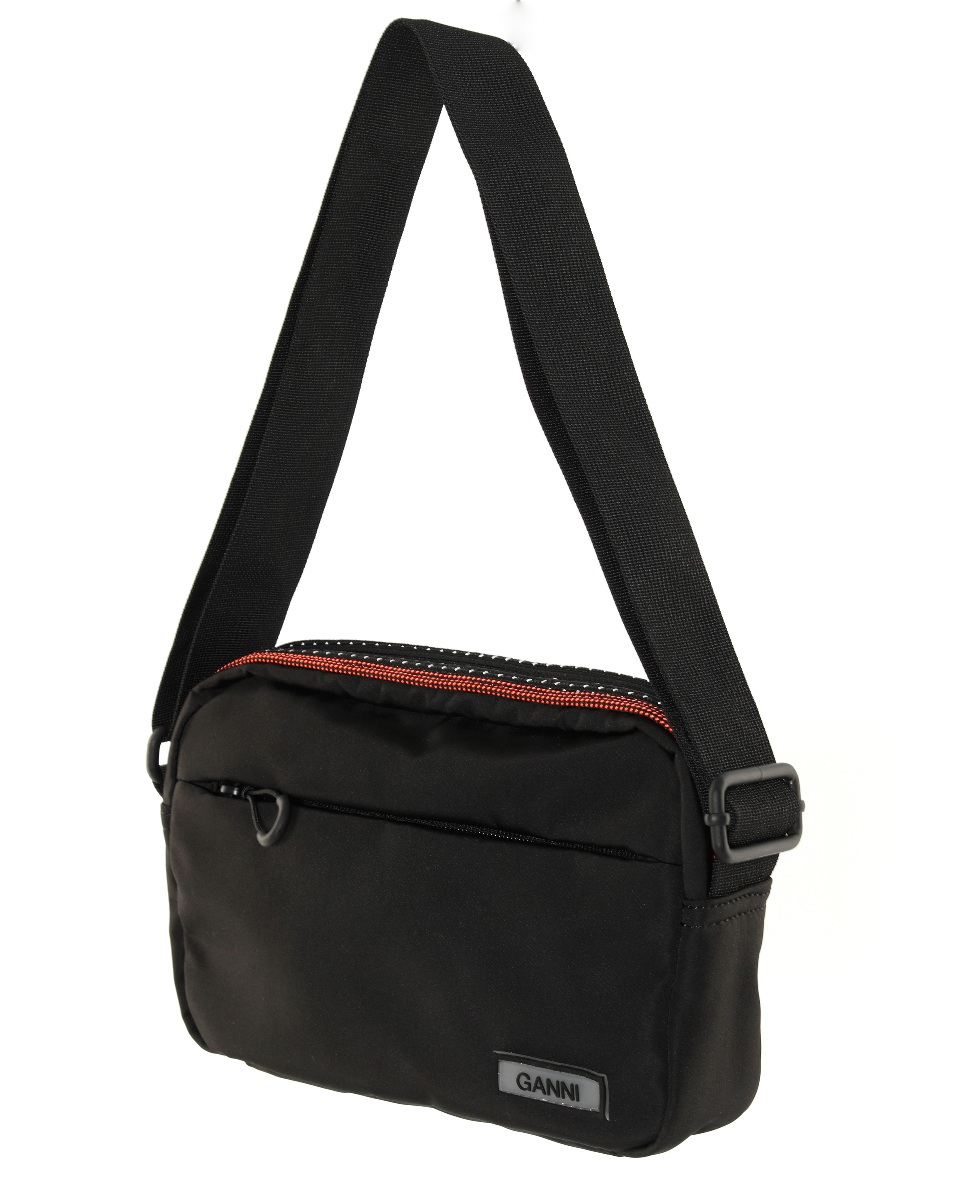 Ganni Nylon Bag Black