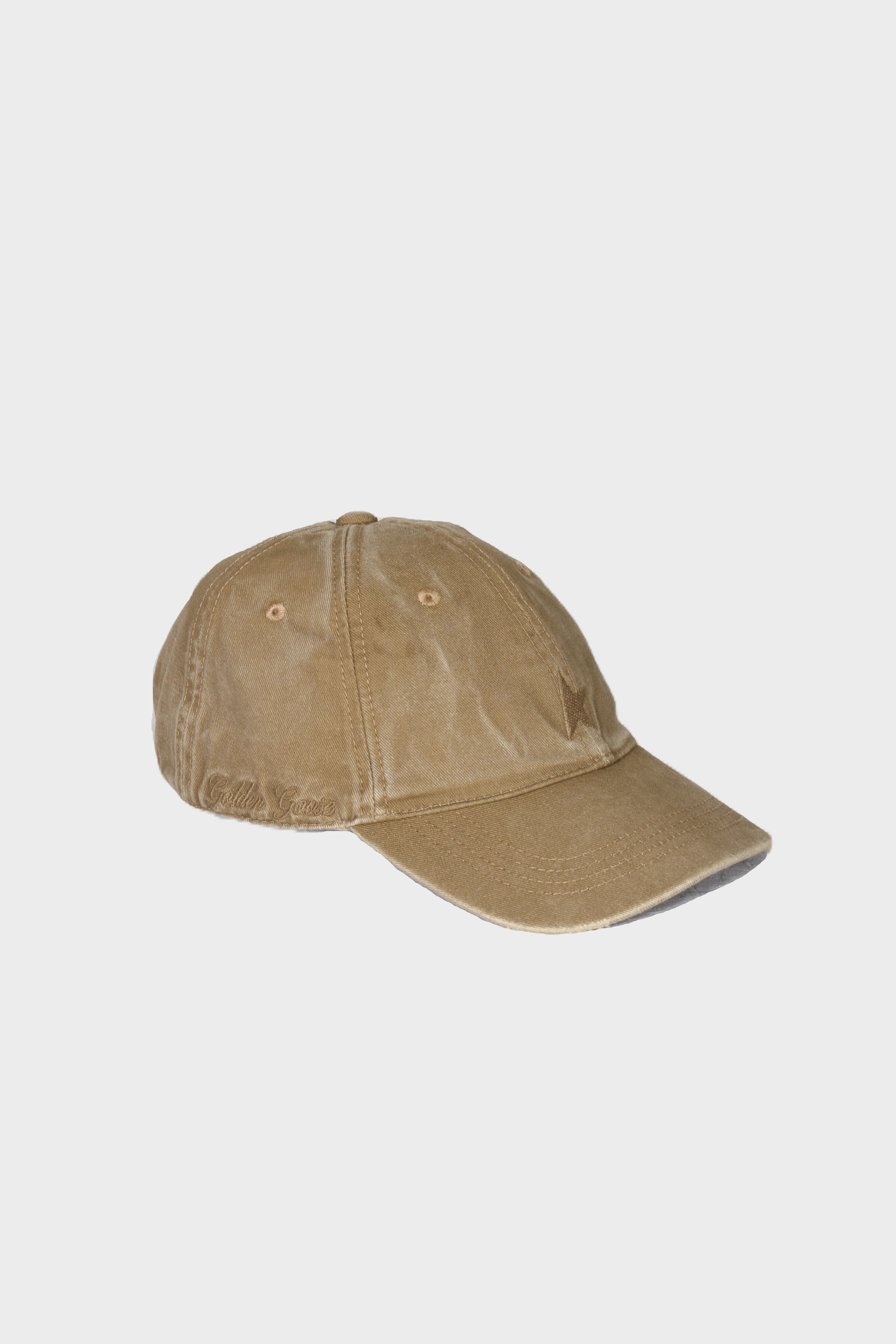 GOLDEN GOOSE Baseball Cap in Beige