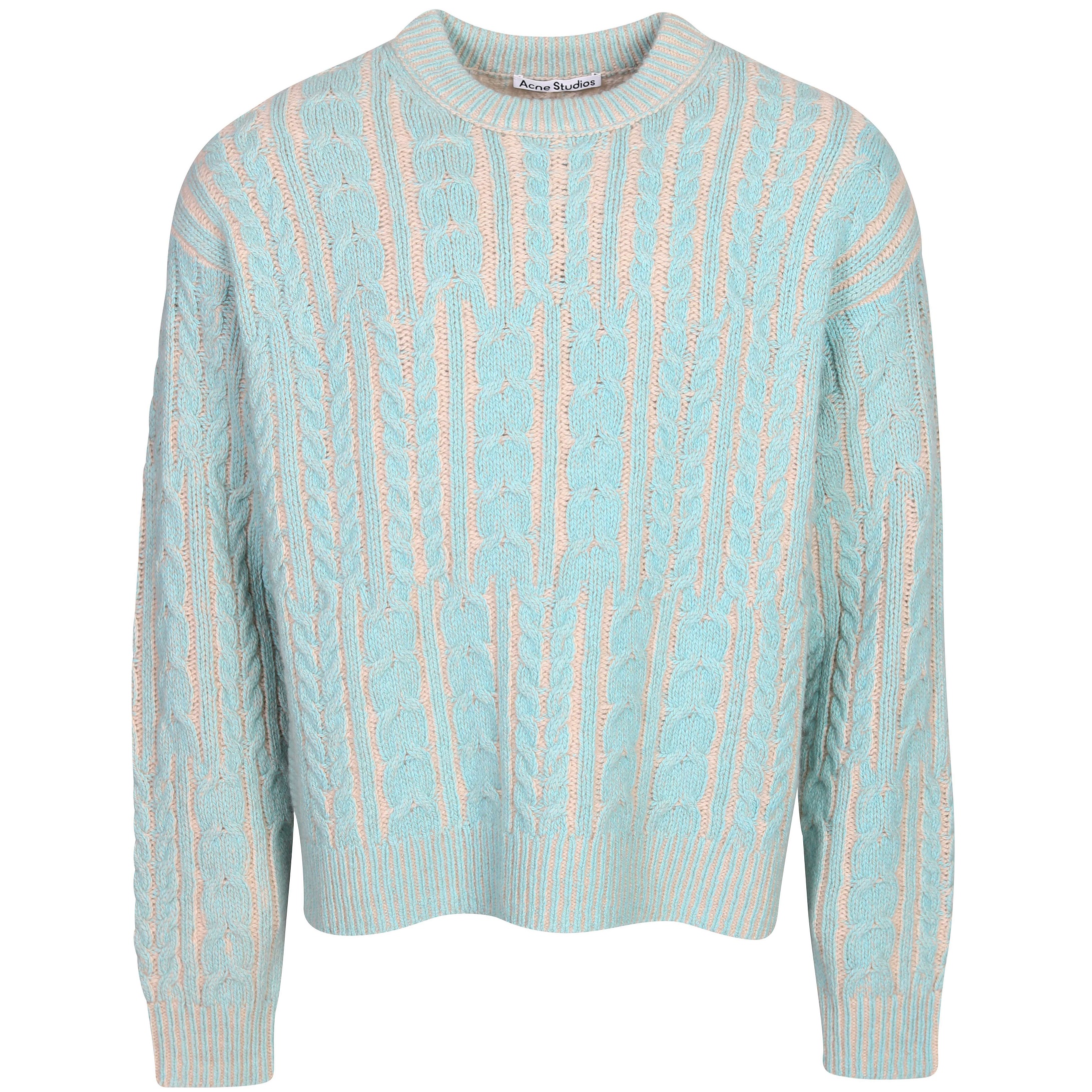 Acne Studios Knit Pullover in Turquoise Blue
