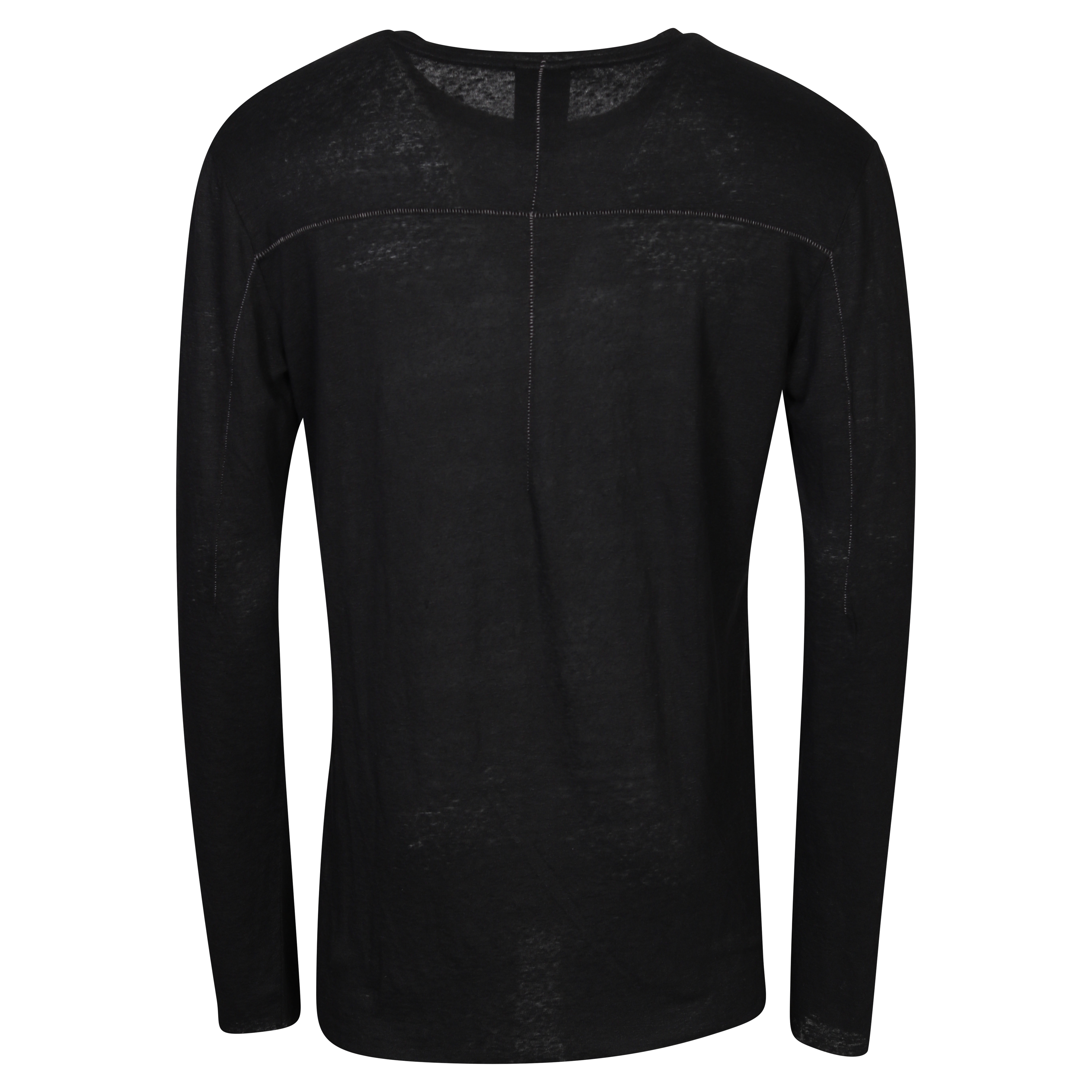 Thom Krom Linen Longsleeve Black