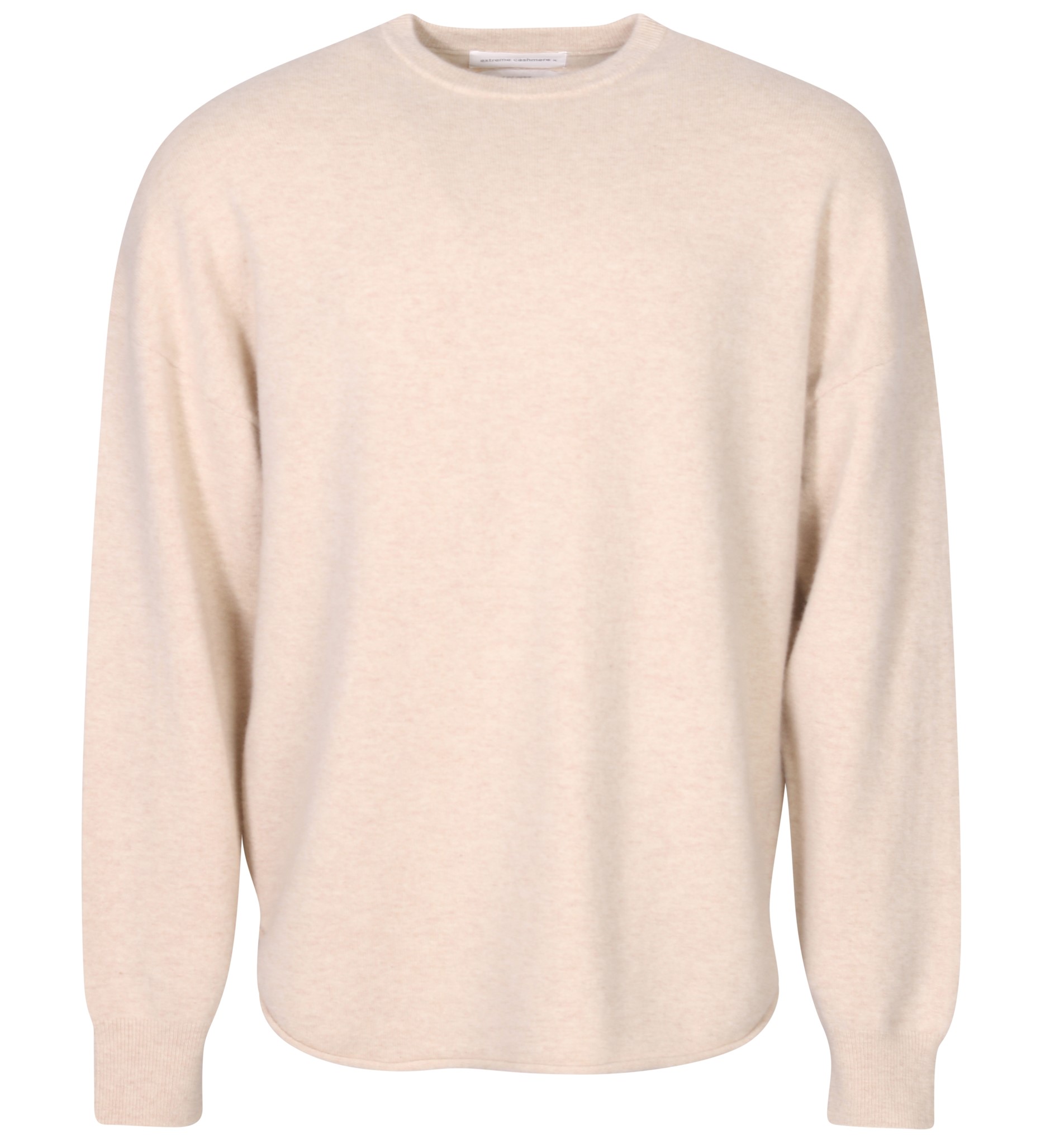 EXTREME CASHMERE Crew Hop N°53 Sweater in Latte 