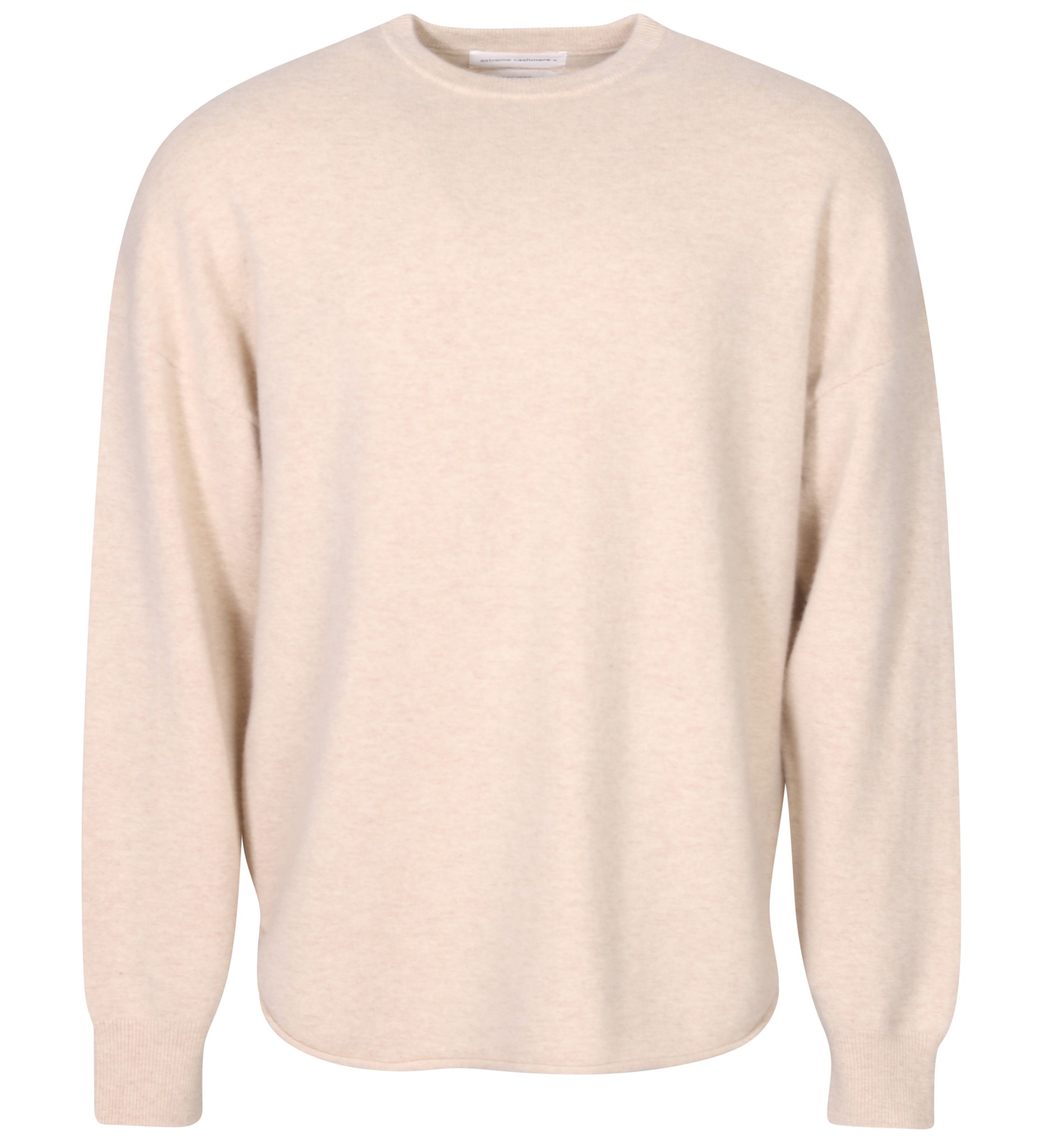 EXTREME CASHMERE Crew Hop N°53 Sweater in Latte
