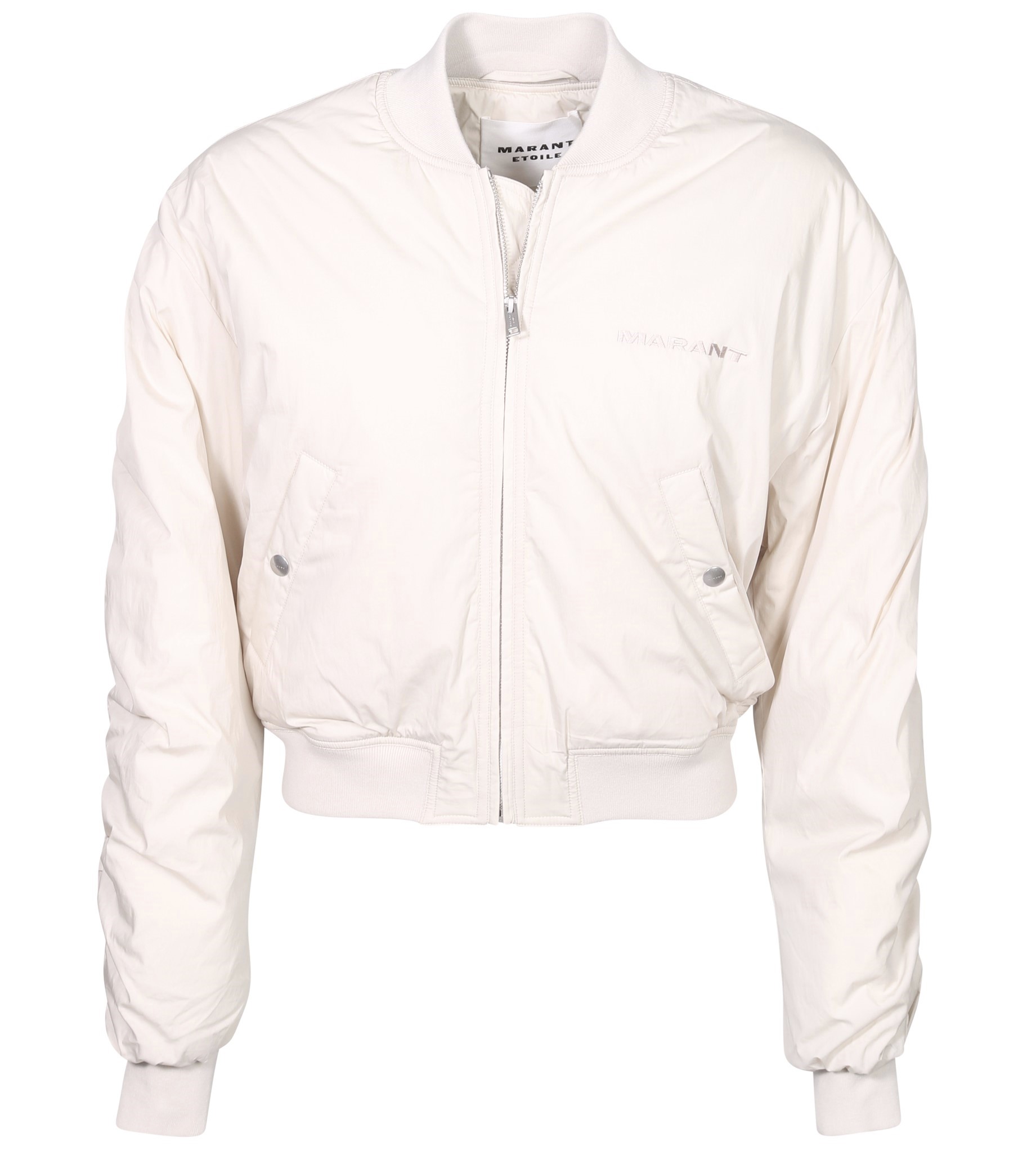 ISABEL MARANT ÉTOILE Bessime Bomber Jacket in Beige