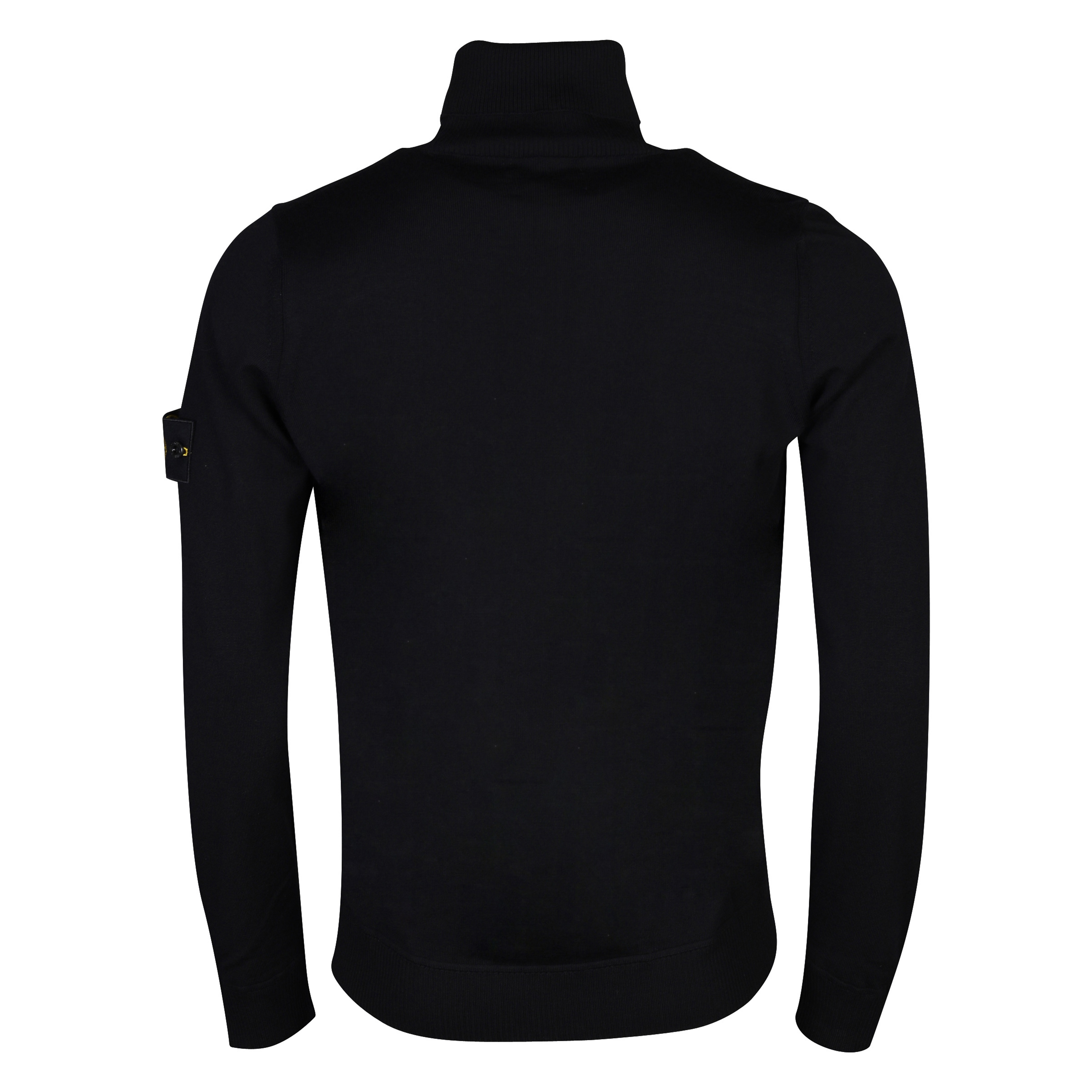 Stone Island Turtle Neck Knit Sweater Black