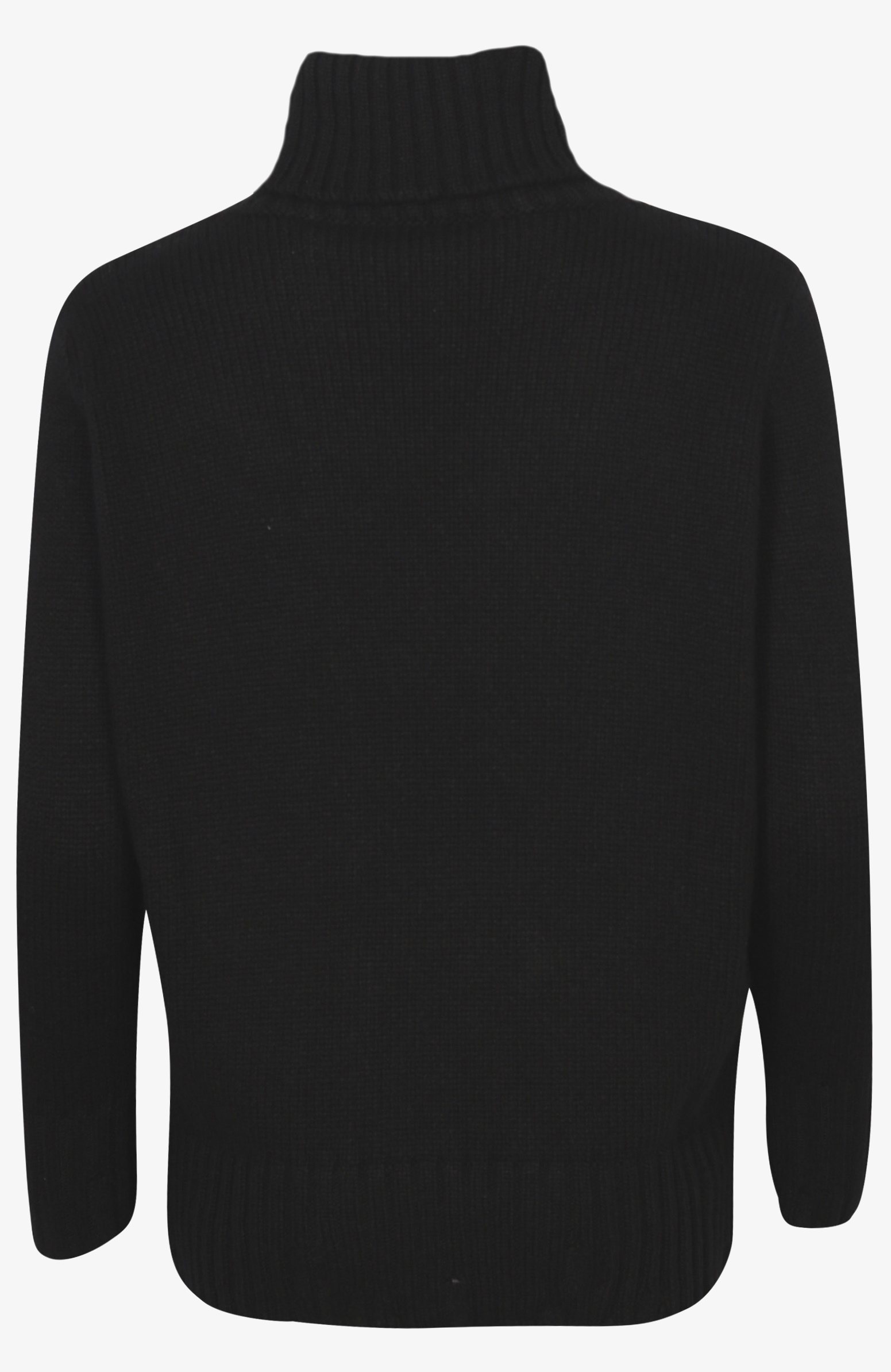 Avant Toi Destroyed Turtleneck Sweater Black