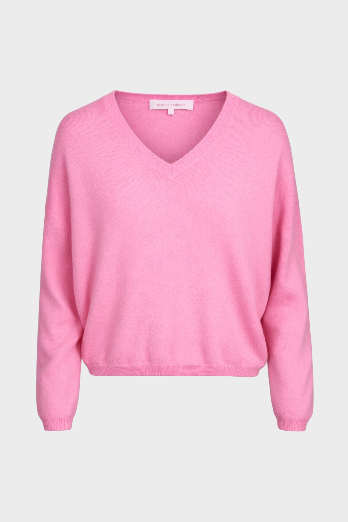 ABSOLUT CASHMERE V-Neck Sweater in Light Pink