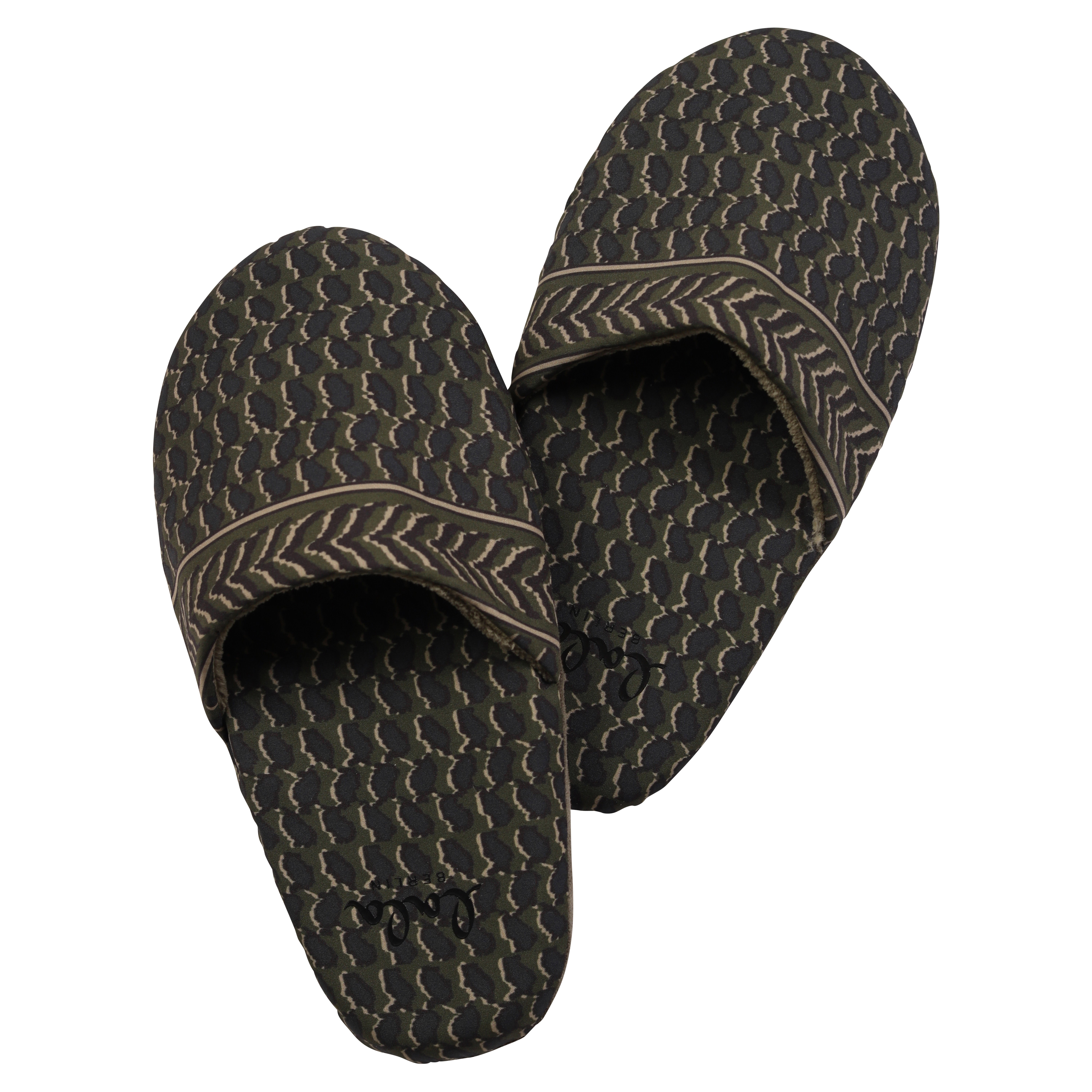 Lala Berlin Slipper Samy Heritage Olive