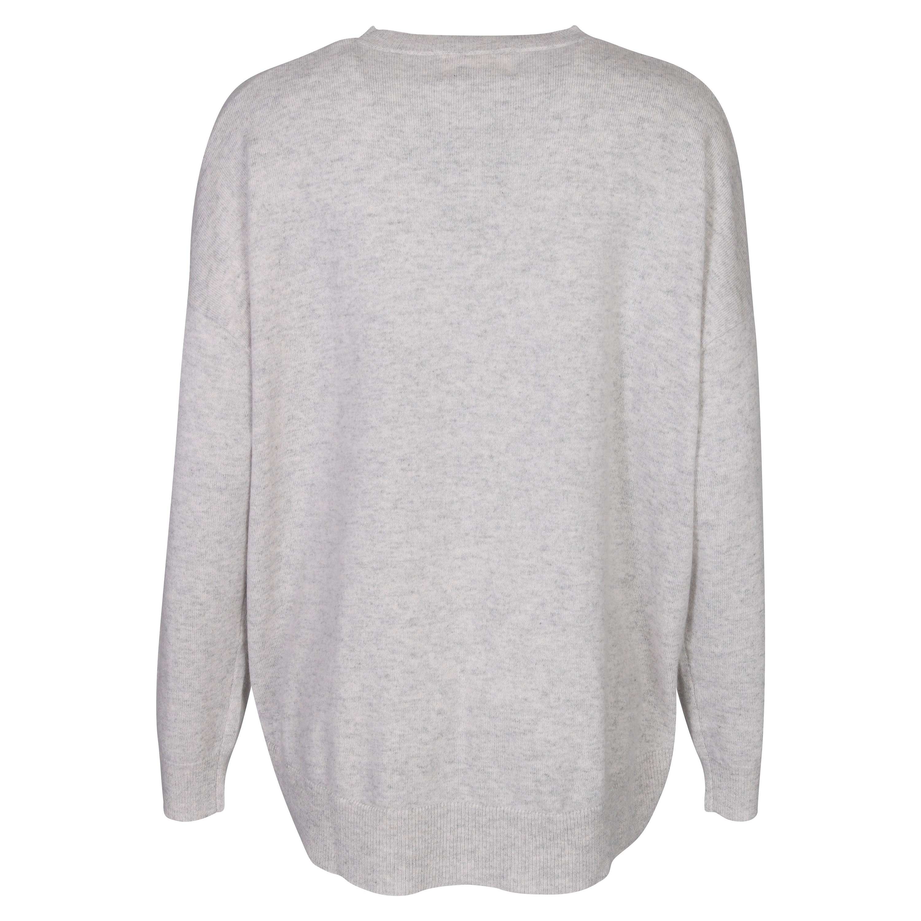 Flona Cashmere Sweater in Heathergrey M
