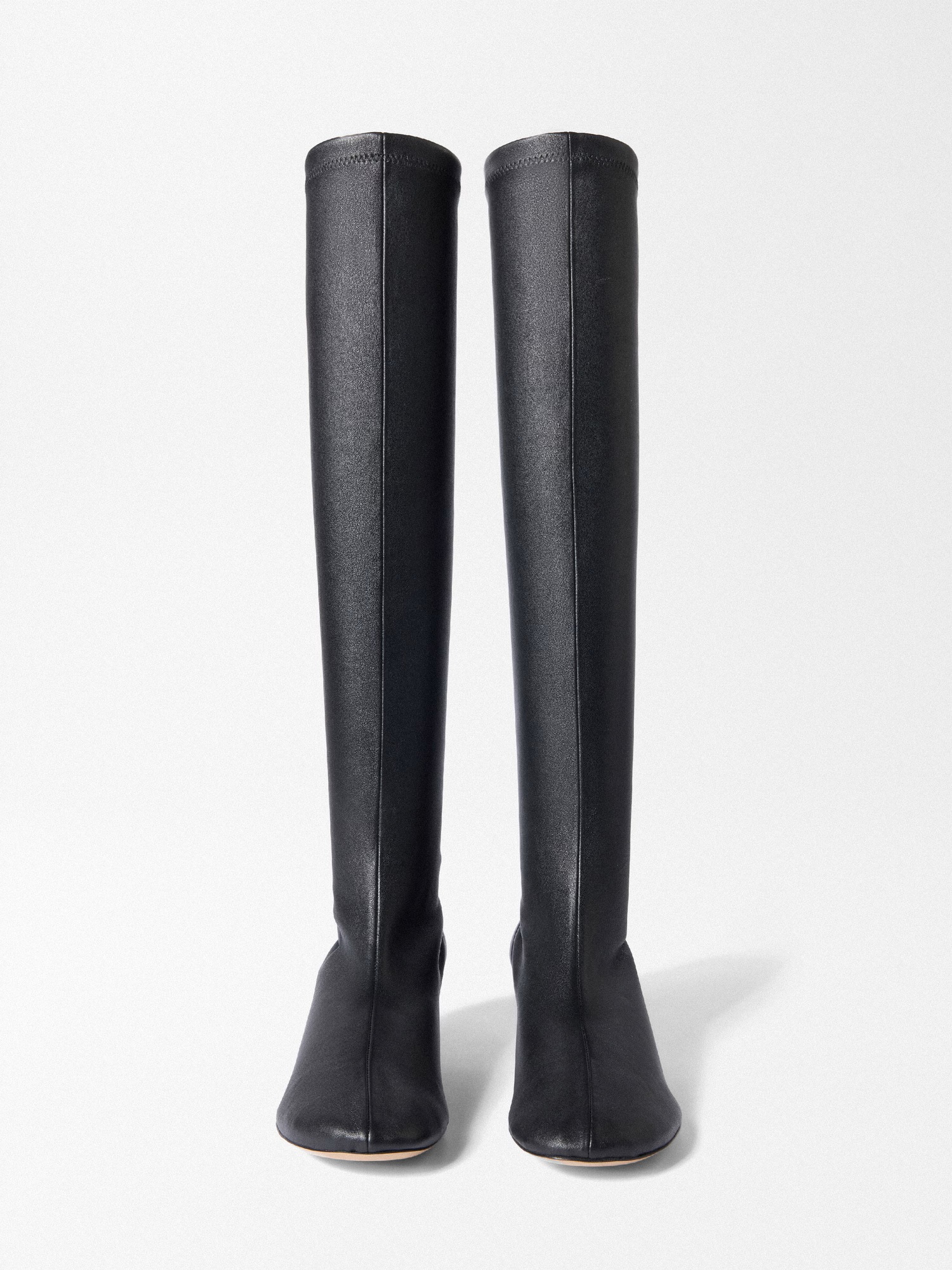 JACQUEMUS Collant Boot in Black