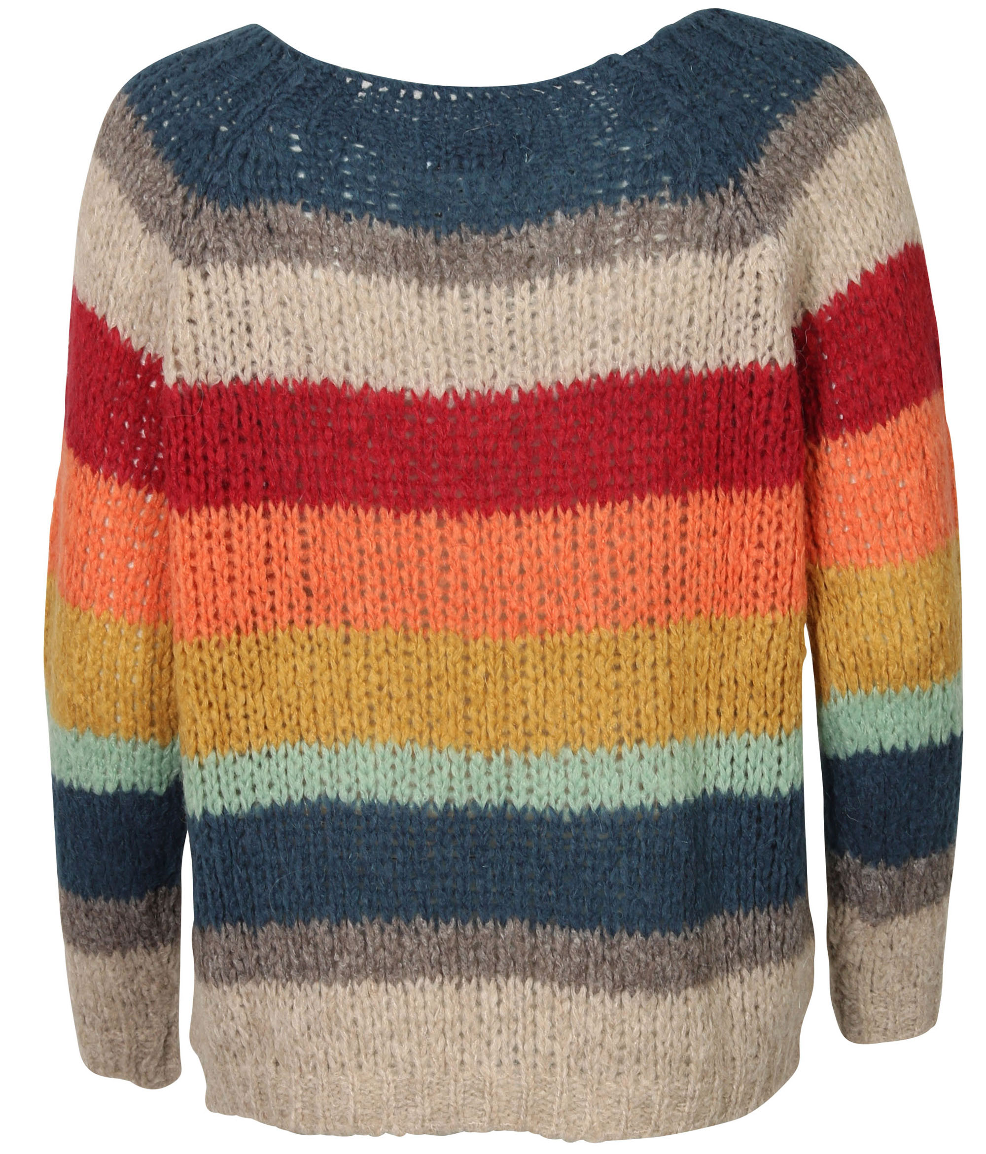 Tif Tiffy Striped Knit Sweater
