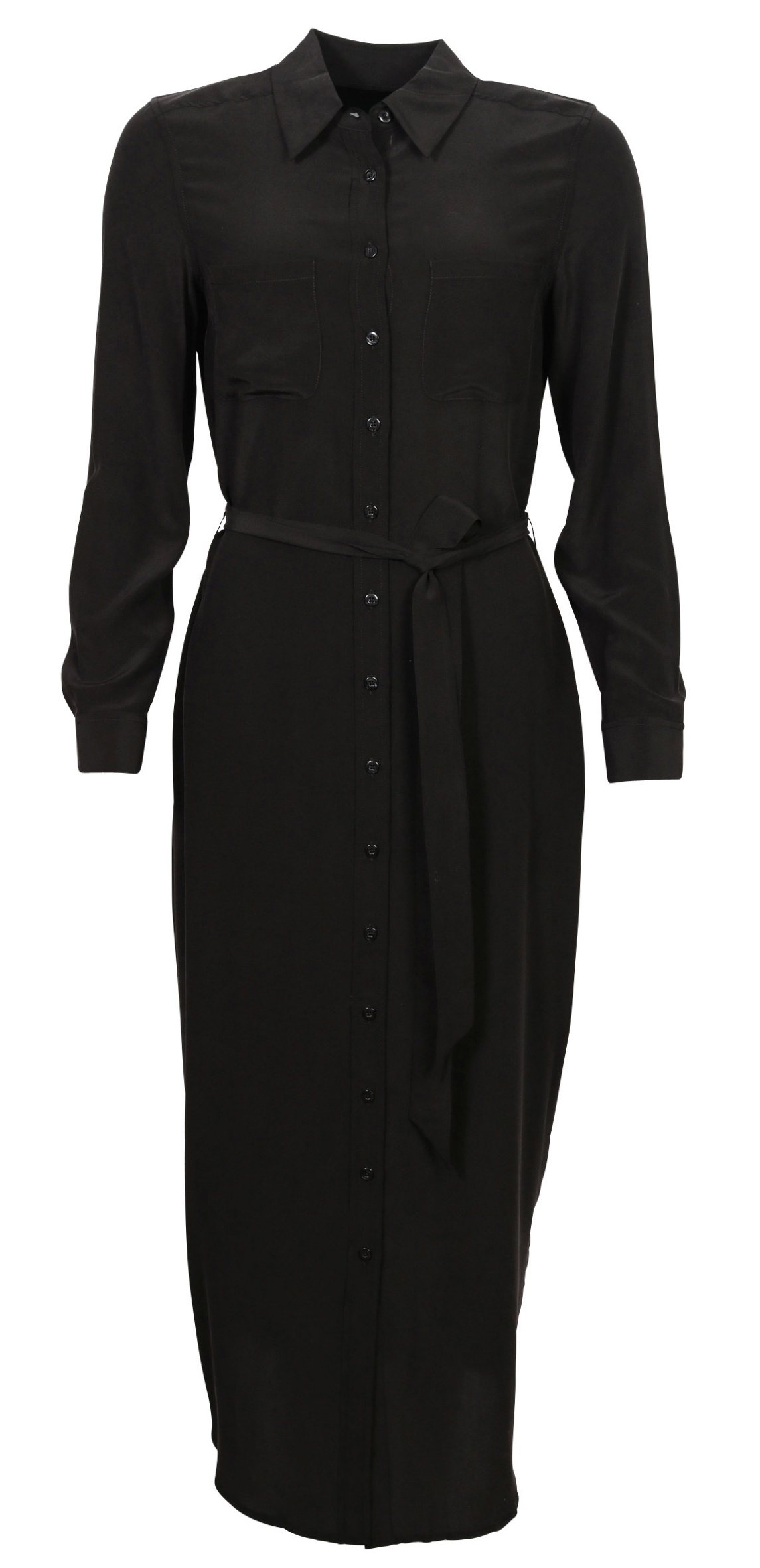 Jadicted Silk Dress Black