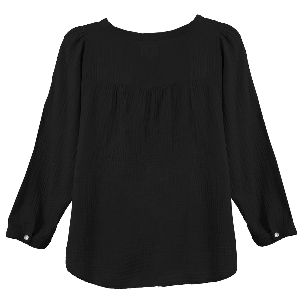HONORINE Blouse in Black L