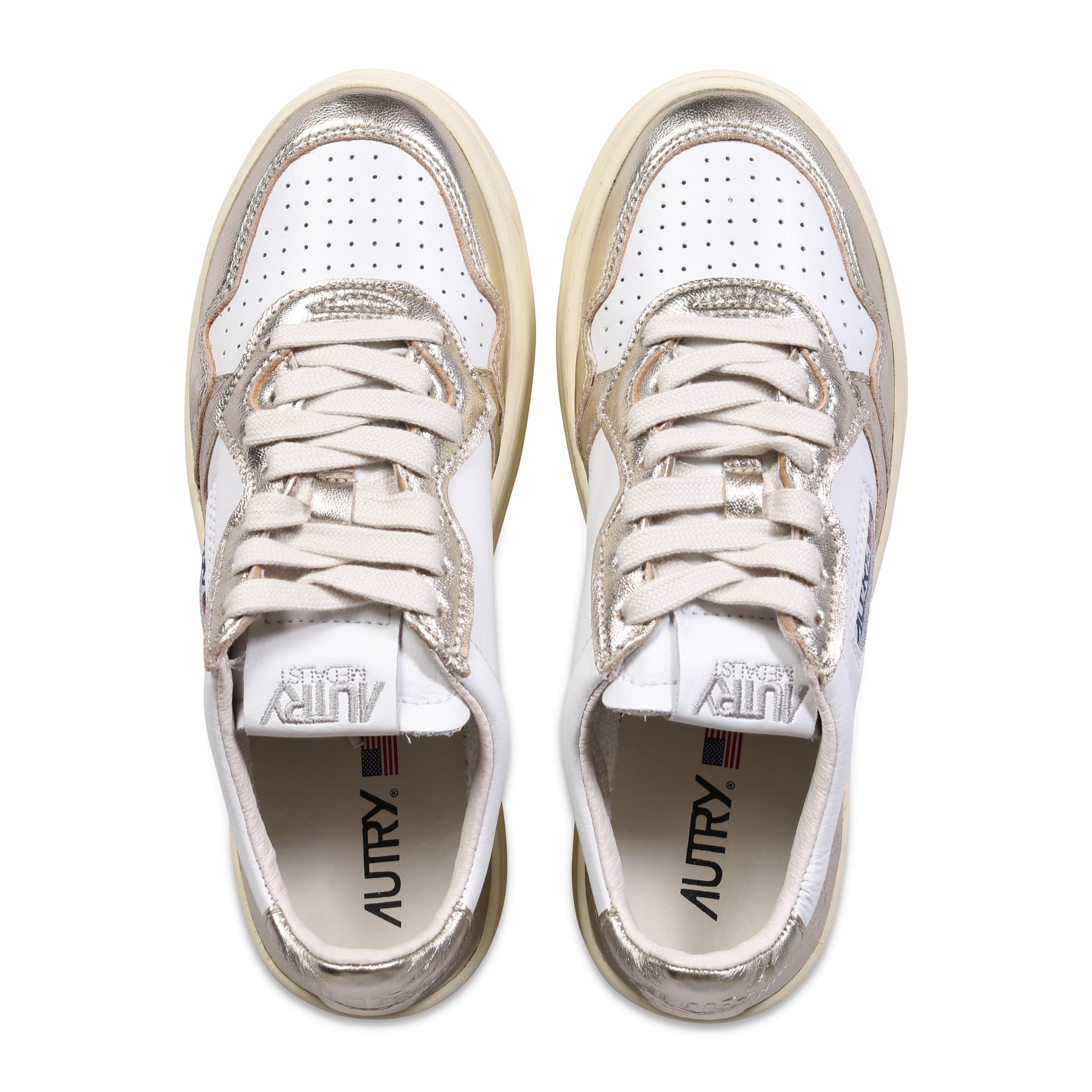 Autry Action Shoes Low Sneaker White/Platinum