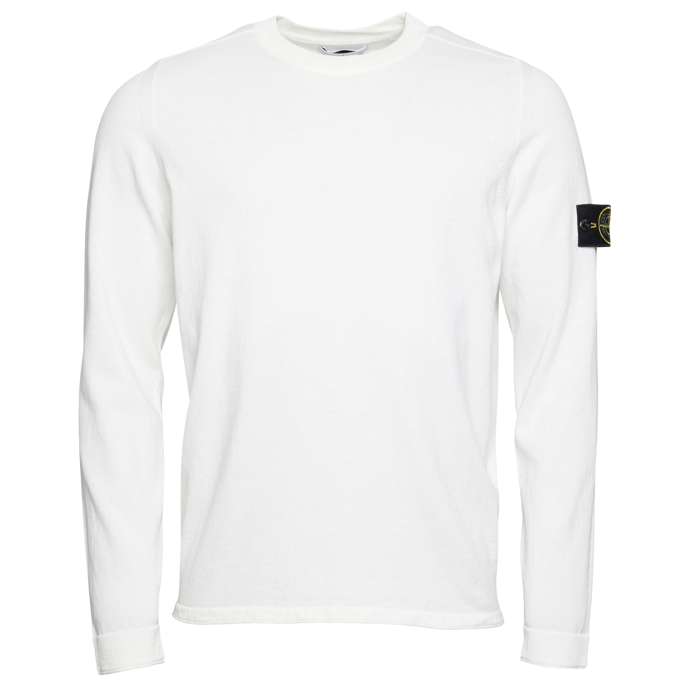 Stone Island Cotton Knit Pullover in White