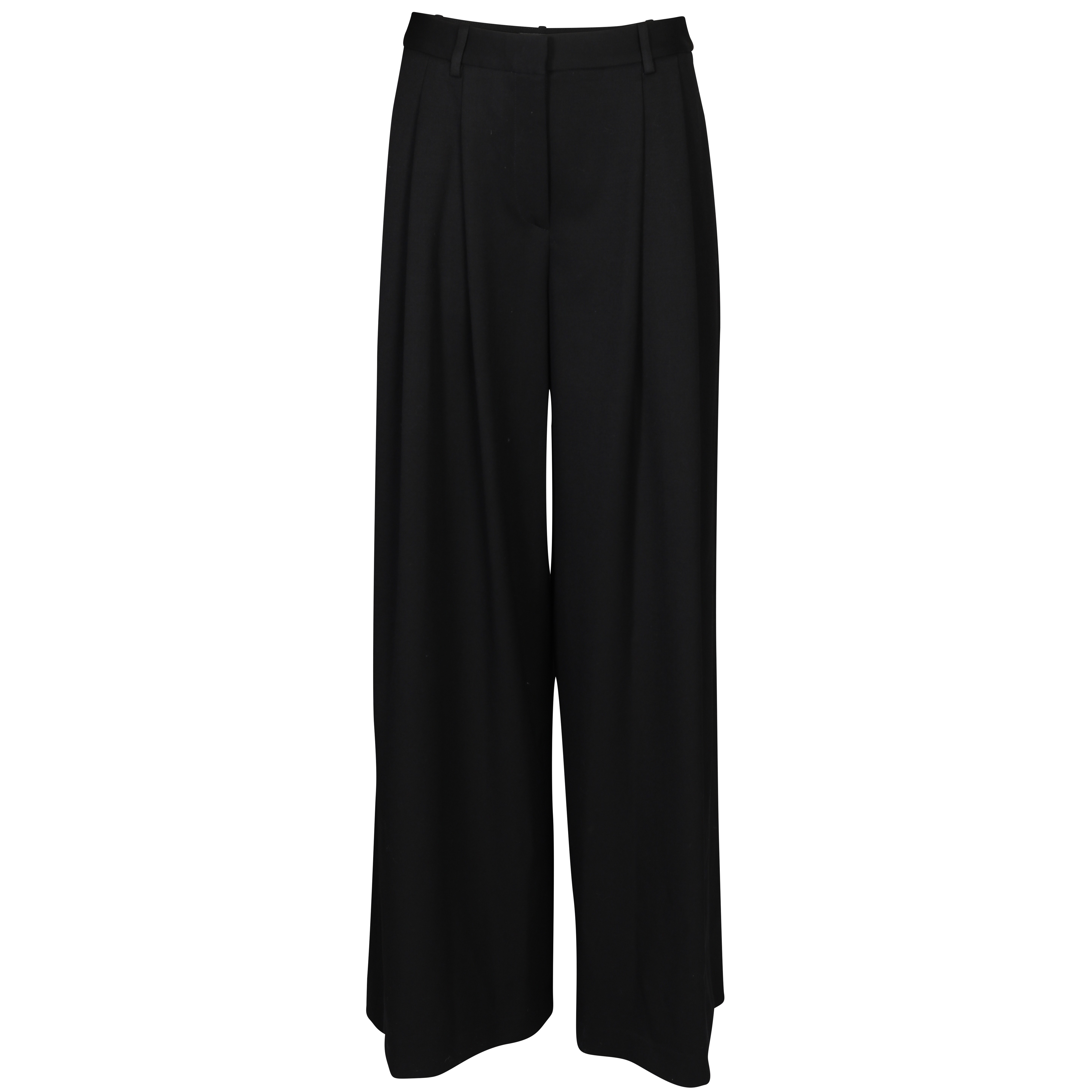 NILI LOTAN Dillon Wool Pant in Black